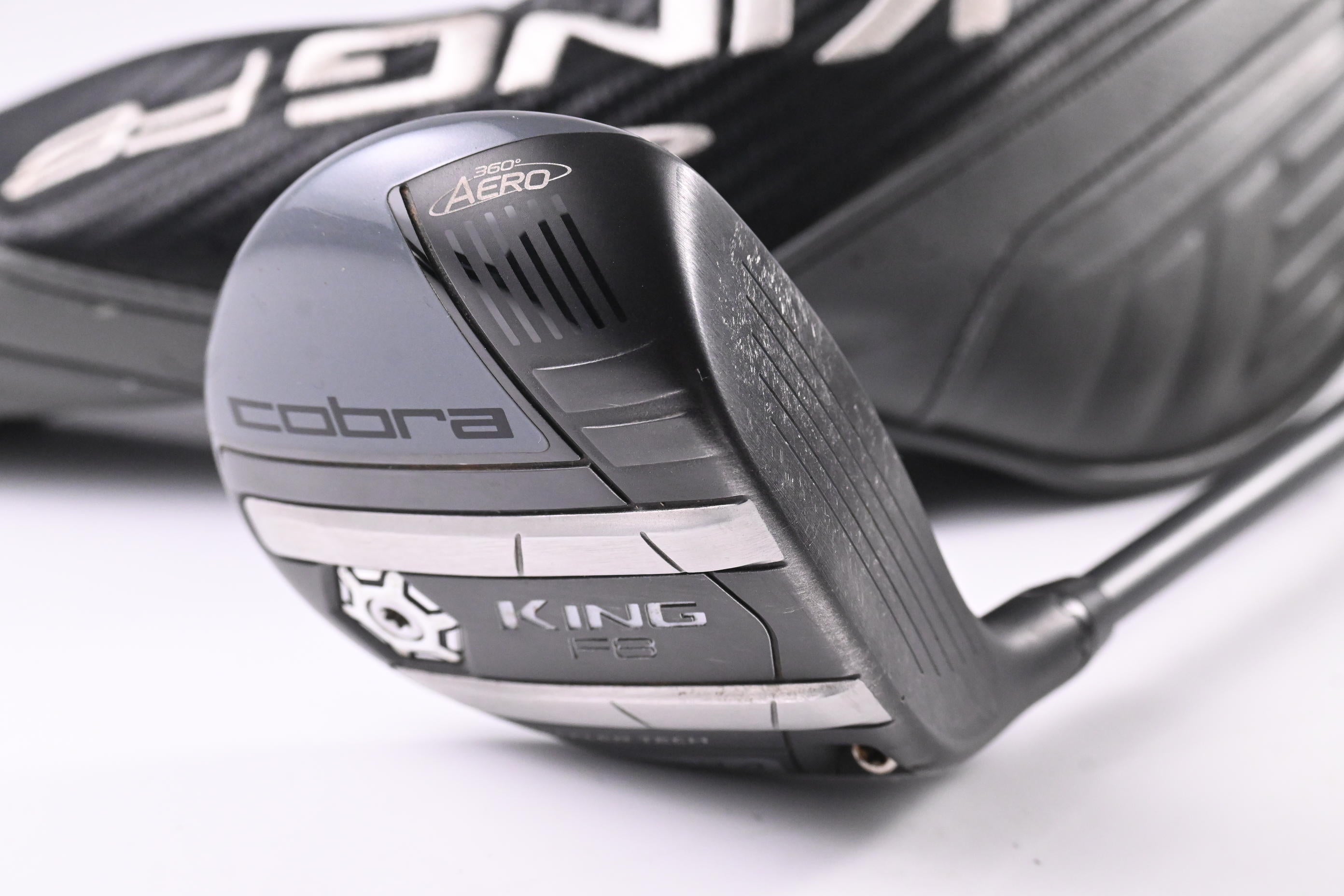 Cobra King F8 #3 Wood / 13-16 Degree / Regular Flex HZRDUS iM10 Smoke 60 Shaft