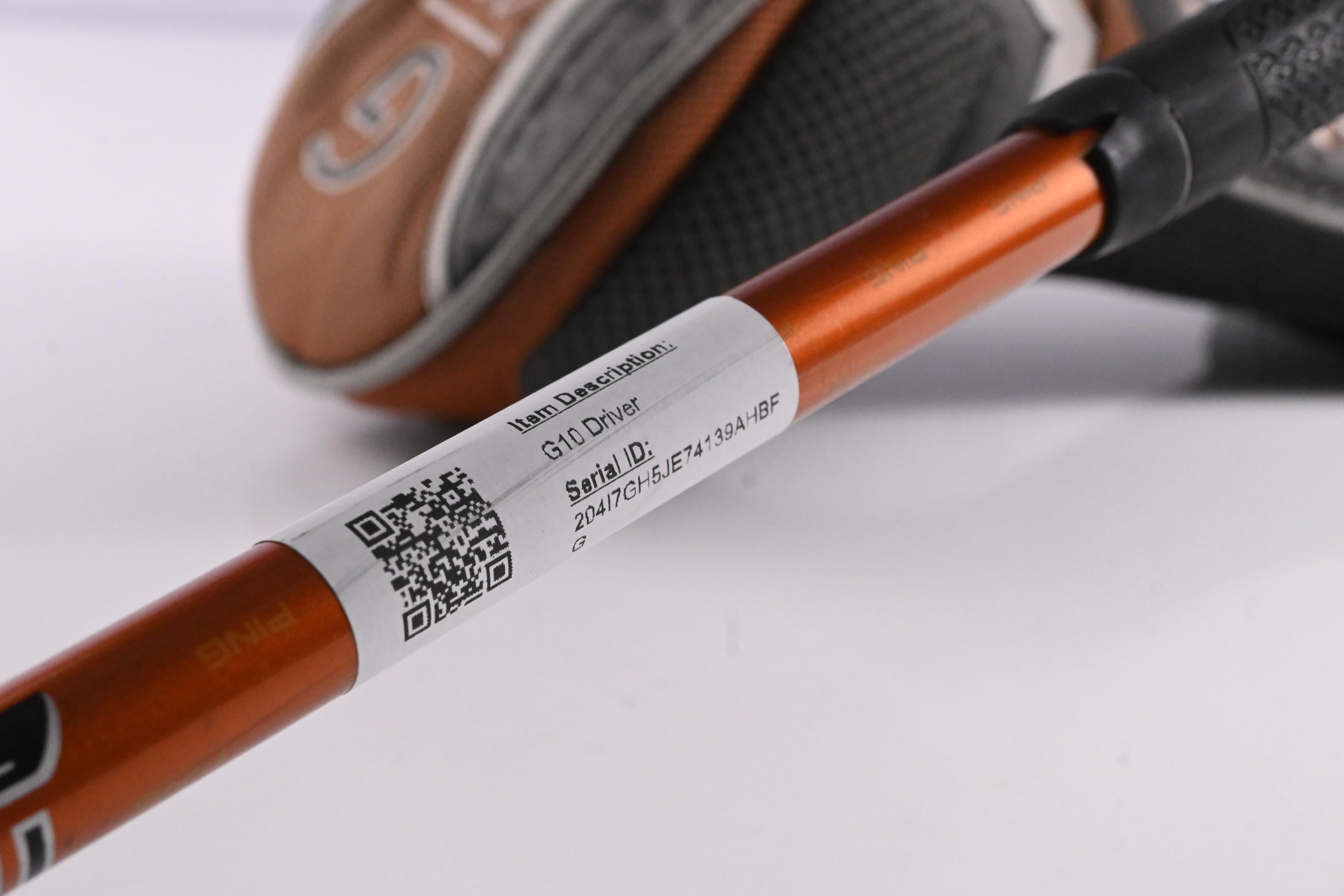 Ping G10 Driver / 10.5 Degree / Regular Flex Ping TFC 129 Shaft