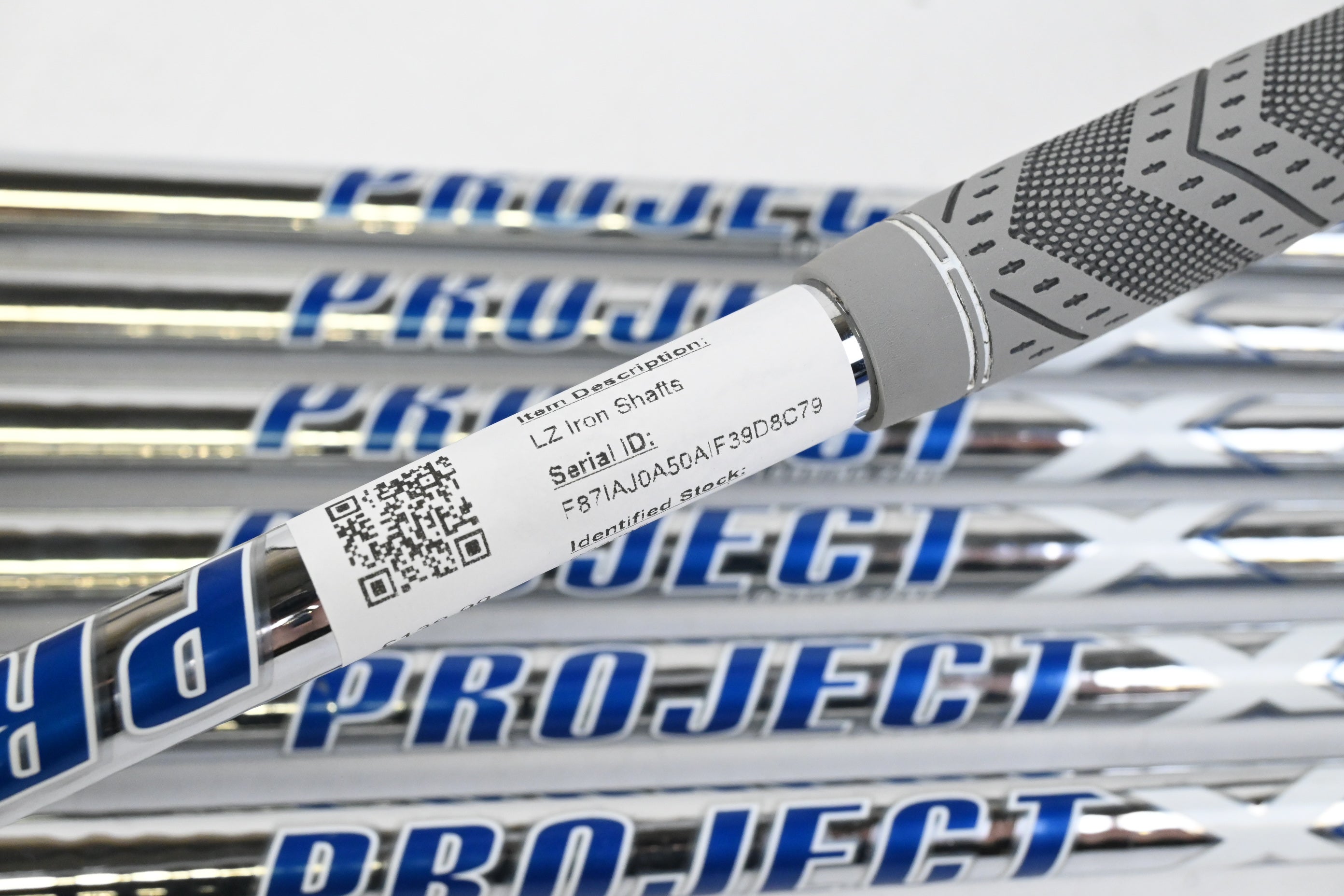 Project X LZ 120 Iron Shafts / Stiff Flex / Set of 7 / .355" Tip