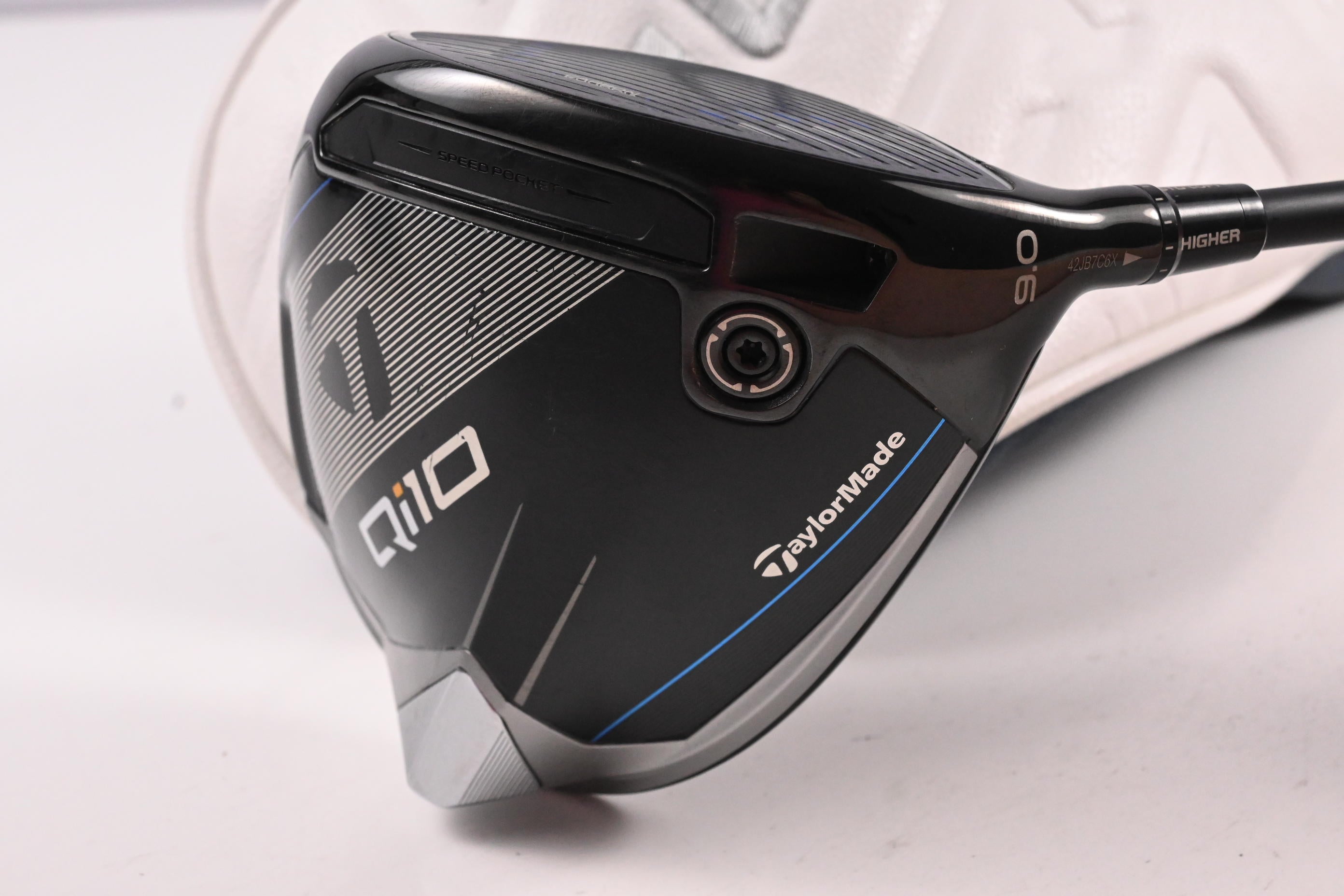 Taylormade Qi10 Driver / 9 Degree / Stiff Flex Project X HZRDUS Black 62 Shaft