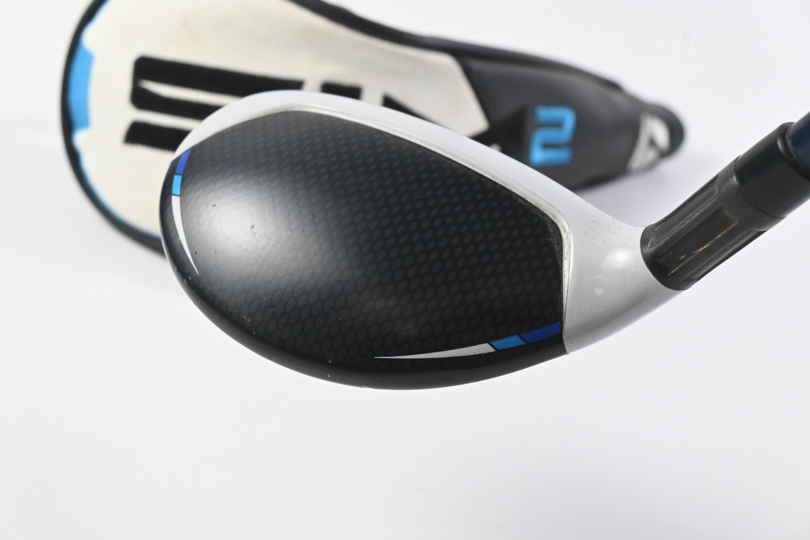 Left Hand Taylormade SIM2 Max #3 Hybrid / 19 Degree / Regular Flex Ventus Blue