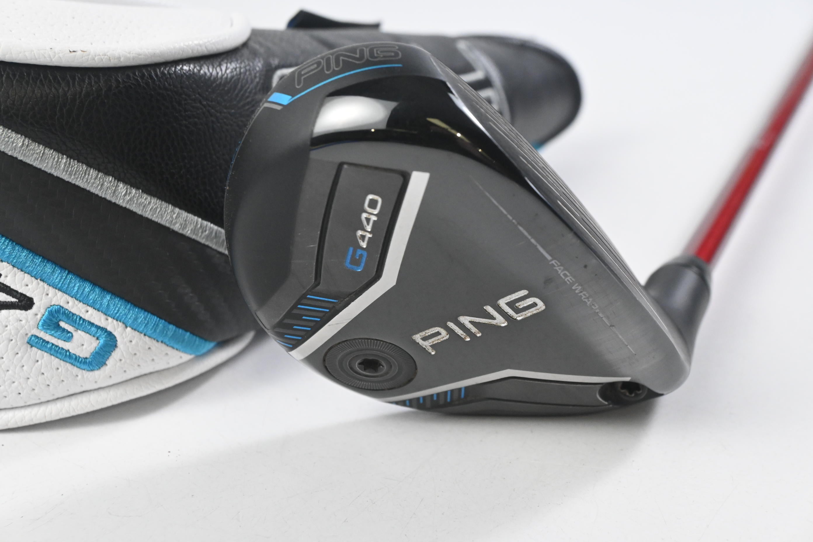 Ping G440 #4 Hybrid / 22 Degree / Stiff Flex Denali Red 80 Shaft