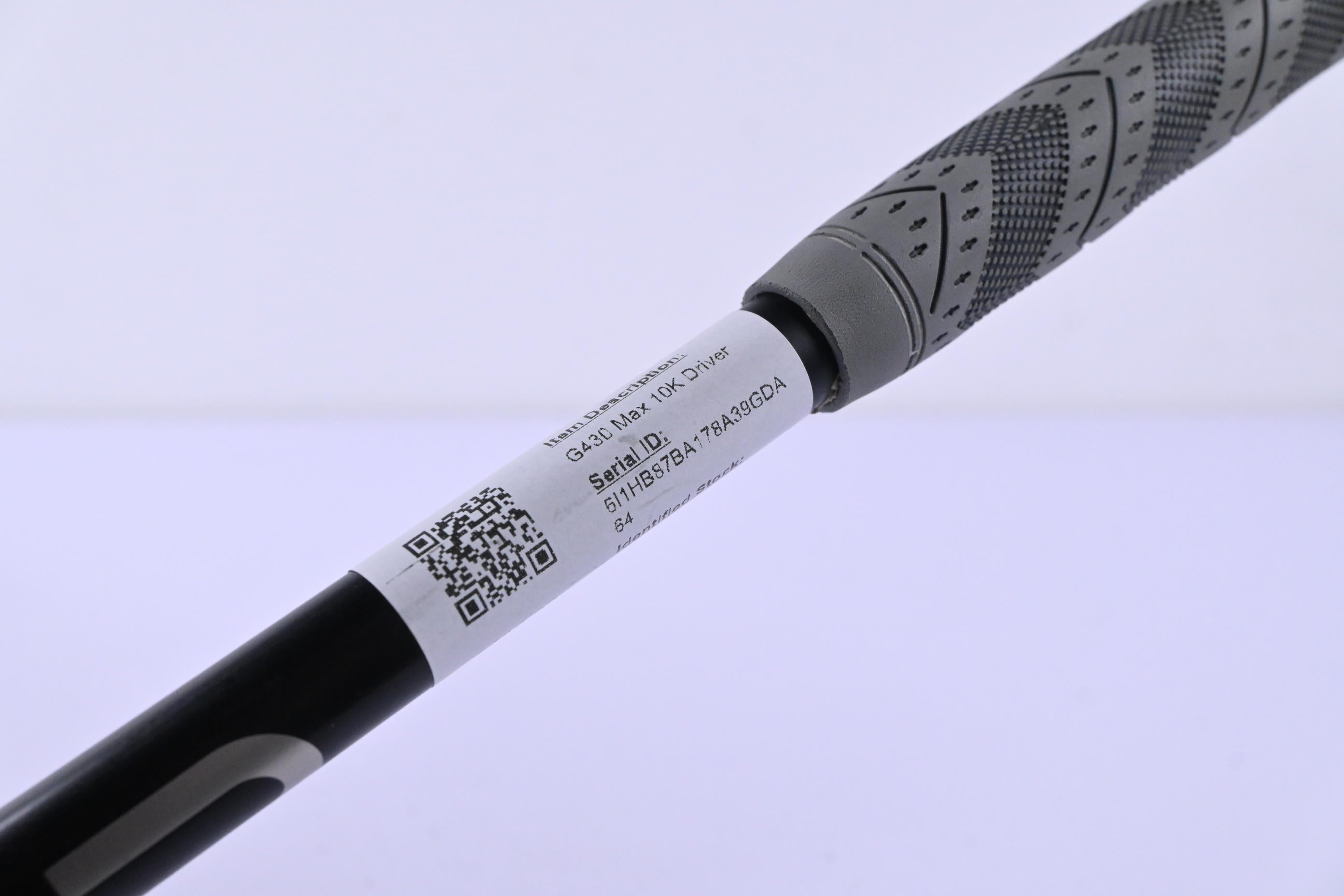 Ping G430 Max 10K Driver / 9 Degree / Regular Flex Ping Alta CB Slate 55 Shaft