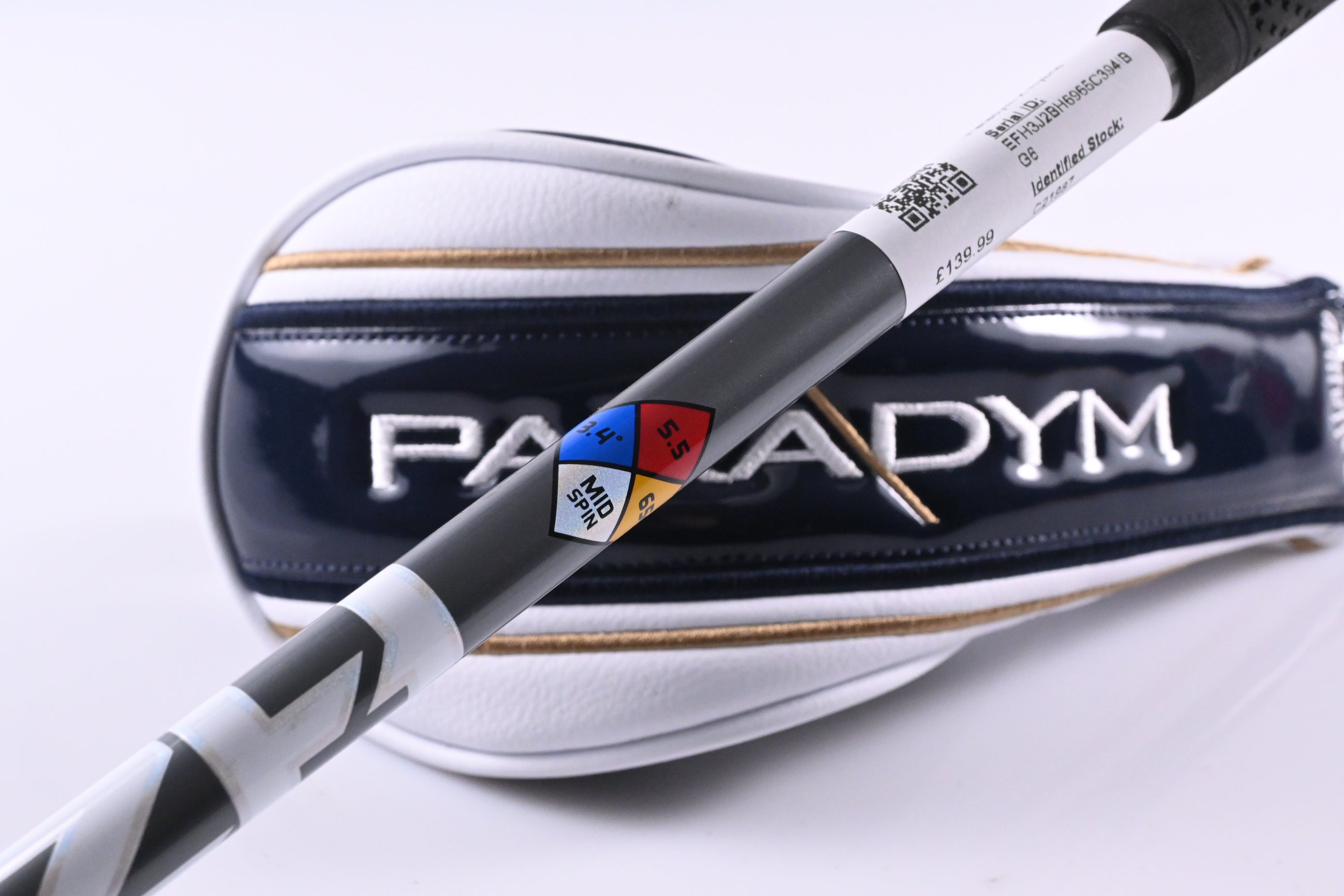 Callaway Paradym X #3 Hybrid / 18 Degree / Regular Flex HZRDUS Silver 65 Shaft
