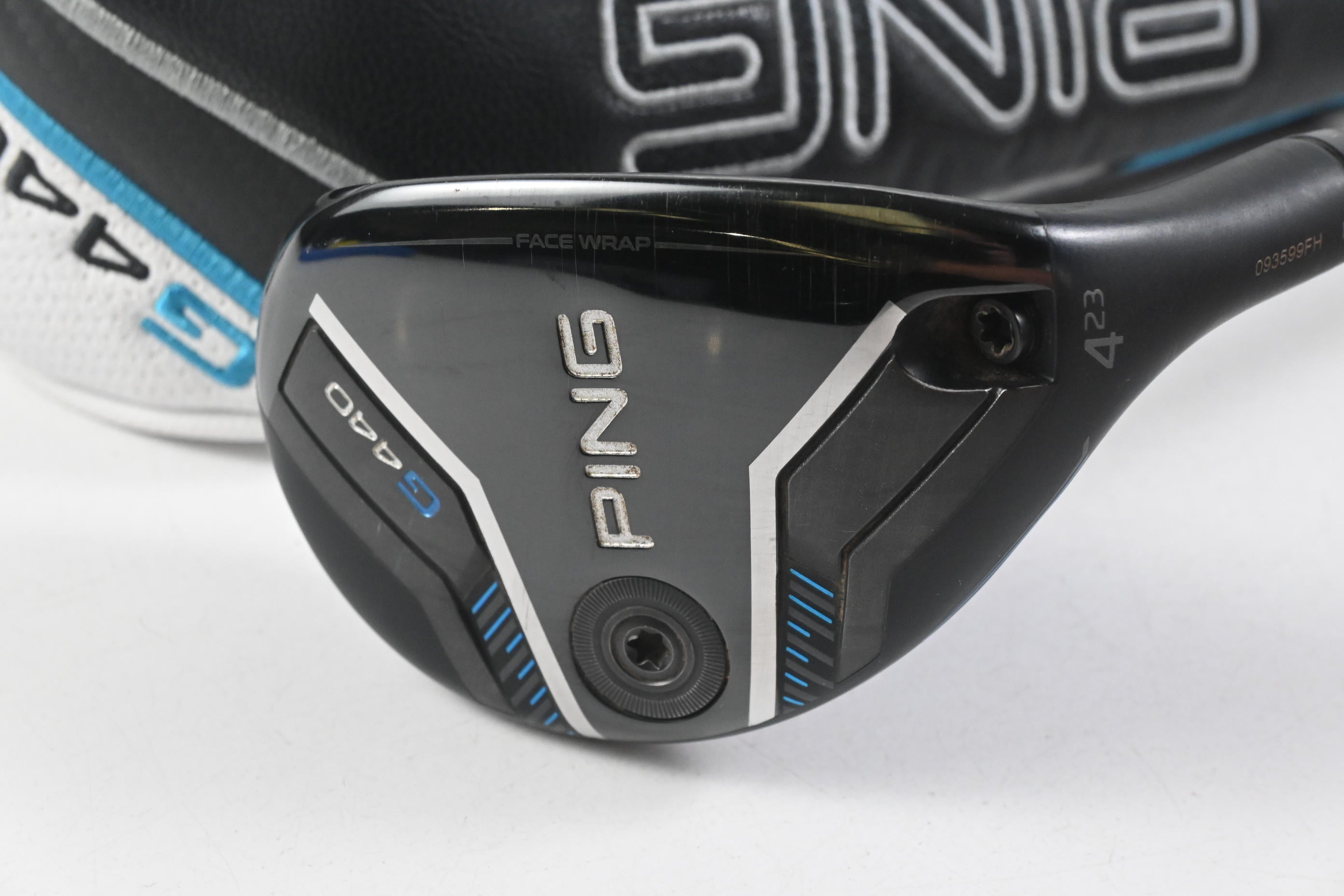 Ping G440 #4 Hybrid / 22 Degree / Stiff Flex Denali Red 80 Shaft