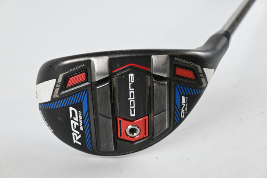 Cobra King Radspeed One Length #4 Hybrid / 21 Degree / Senior Flex UST Recoil
