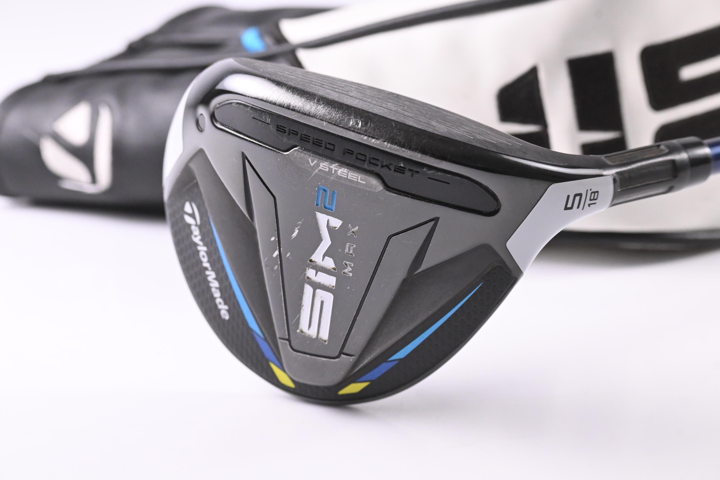 Taylormade SIM2 Max #5 Wood / 18 Degree / Stiff Flex Ventus Blue 6 Shaft