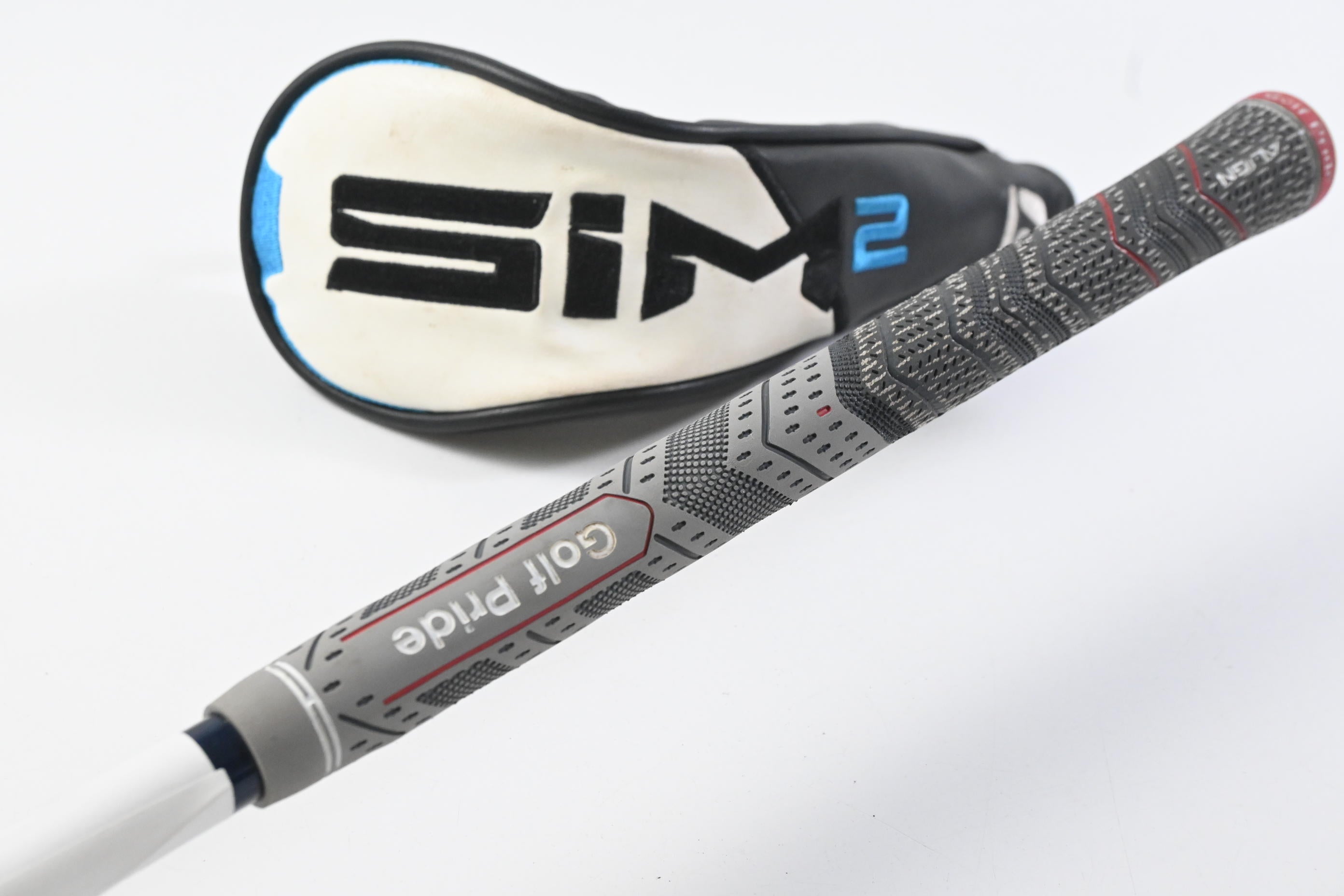 Left Hand Taylormade SIM2 Max #3 Hybrid / 19 Degree / Regular Flex Ventus Blue