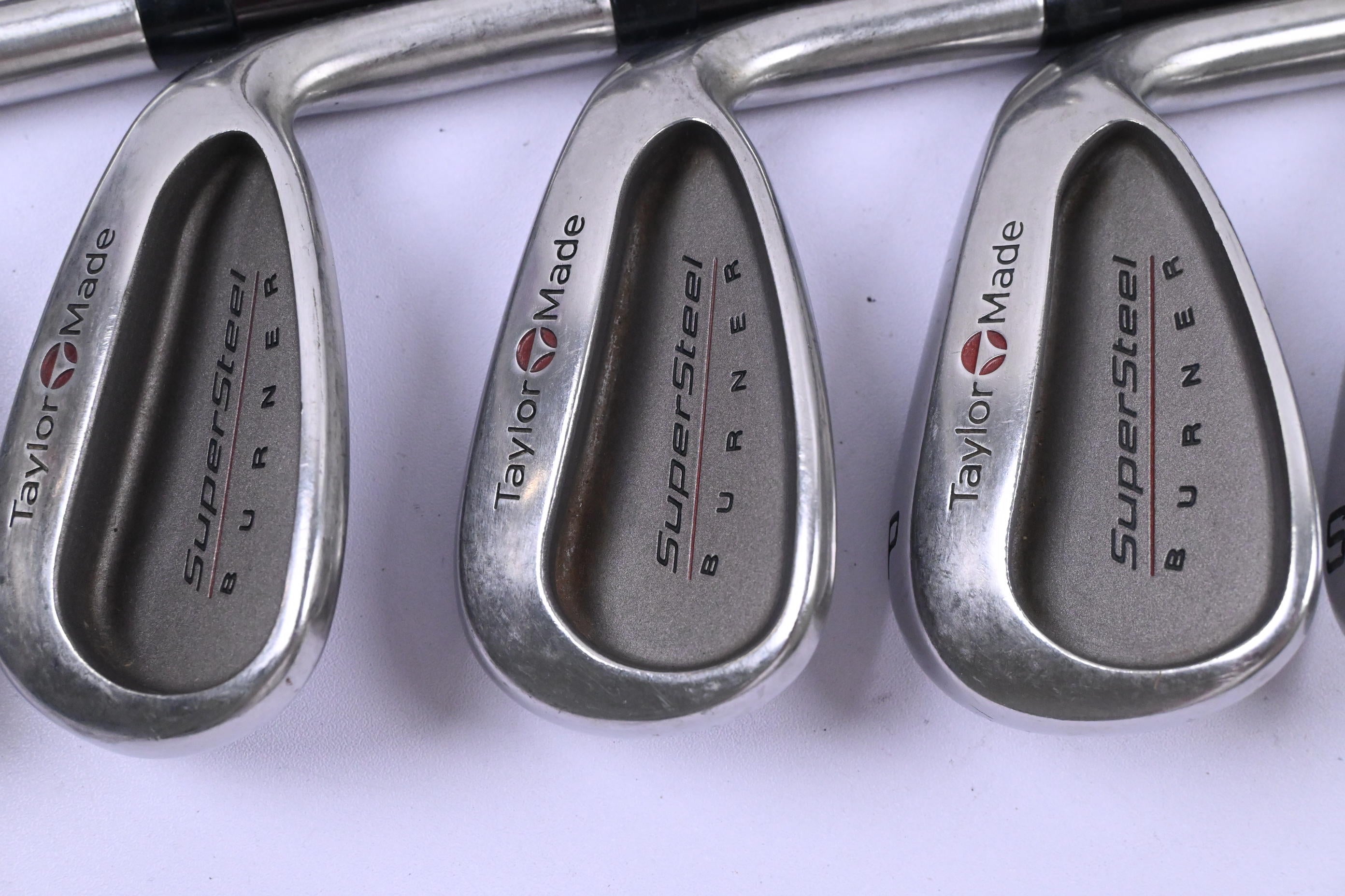 Taylormade Supersteel Irons / 3-PW+SW / Regular Flex Bubble 80 Shafts