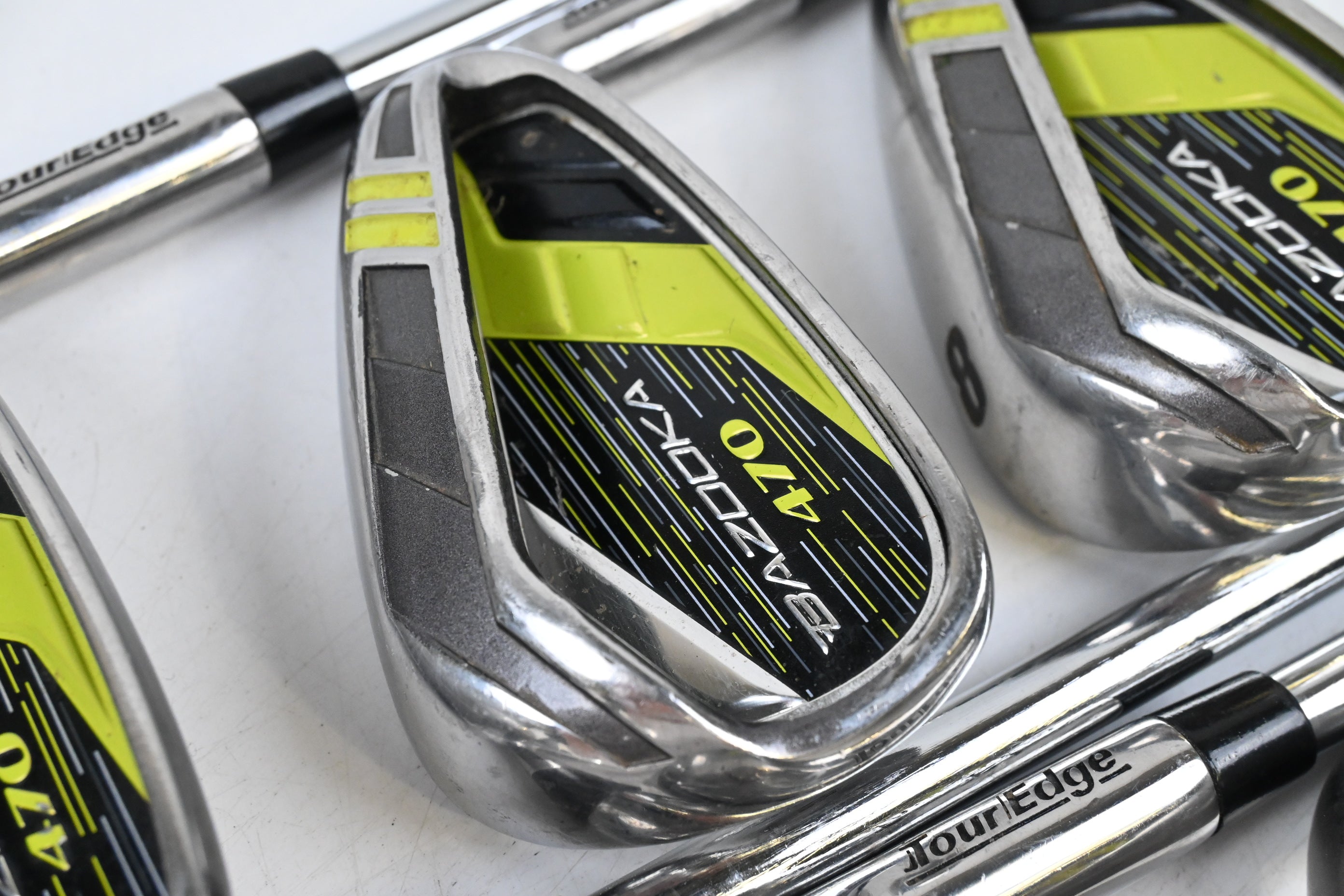Tour Edge Bazooka 470 Irons / 6-PW+SW / Regular Flex Bazooka Ultra Lite Shafts