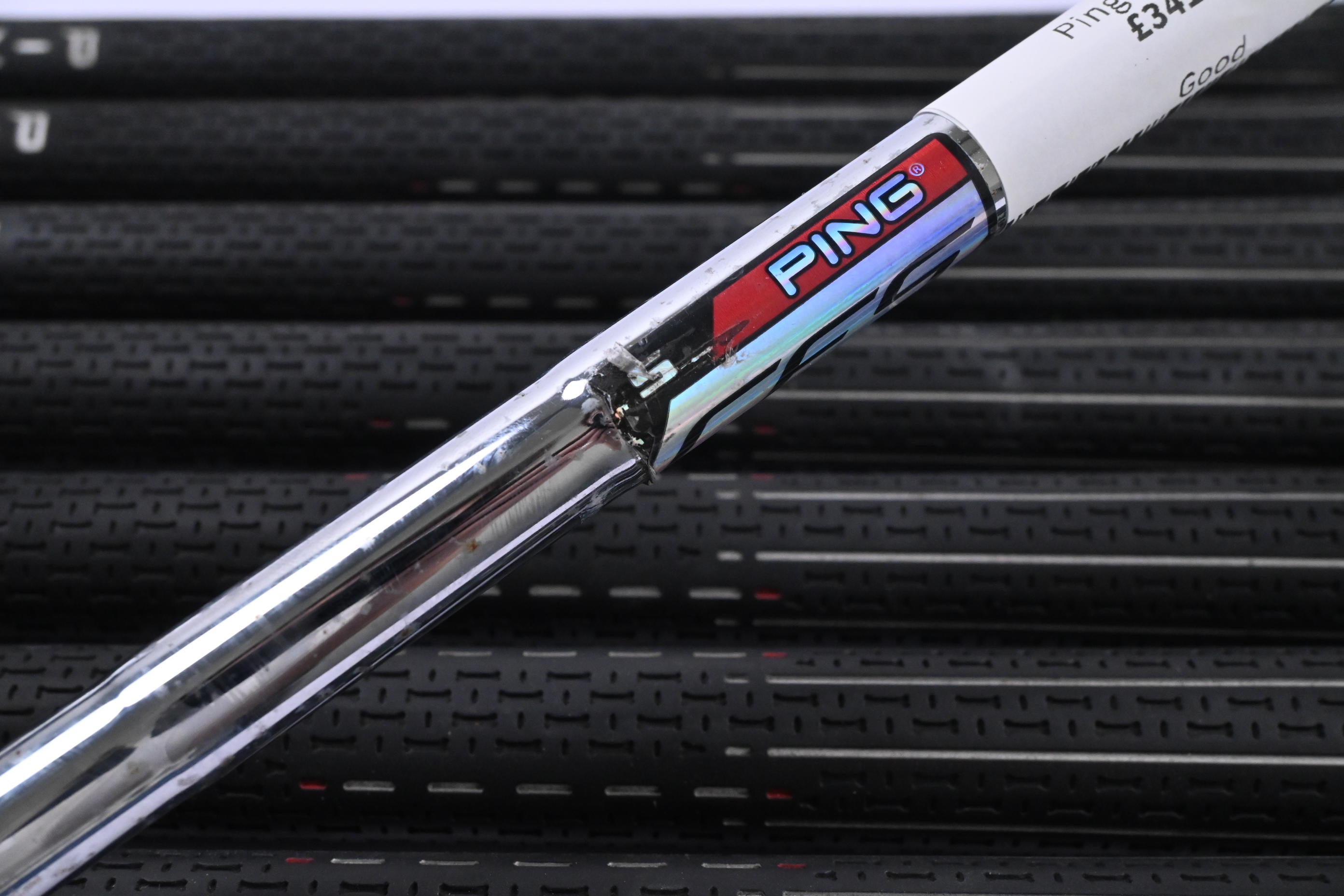 Ping G25 Irons / 6-PW+GW+SW+LW / Green Dot / Stiff Flex Ping CFS Shafts