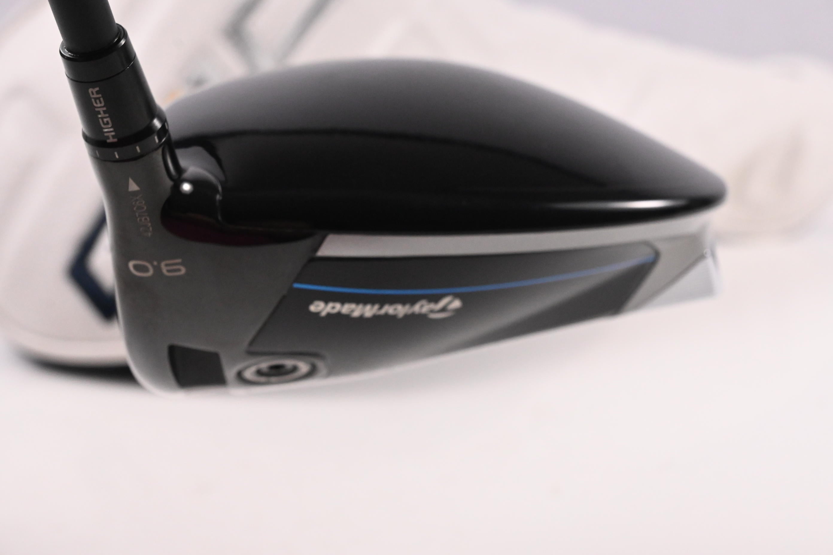 Taylormade Qi10 Driver / 9 Degree / Stiff Flex Project X HZRDUS Black 62 Shaft