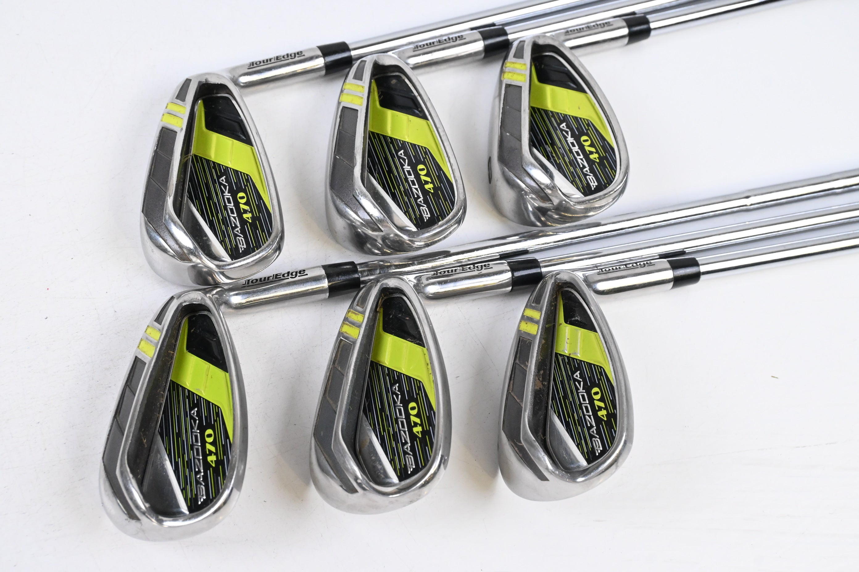 Tour Edge Bazooka 470 Irons / 6-PW+SW / Regular Flex Bazooka Ultra Lite Shafts