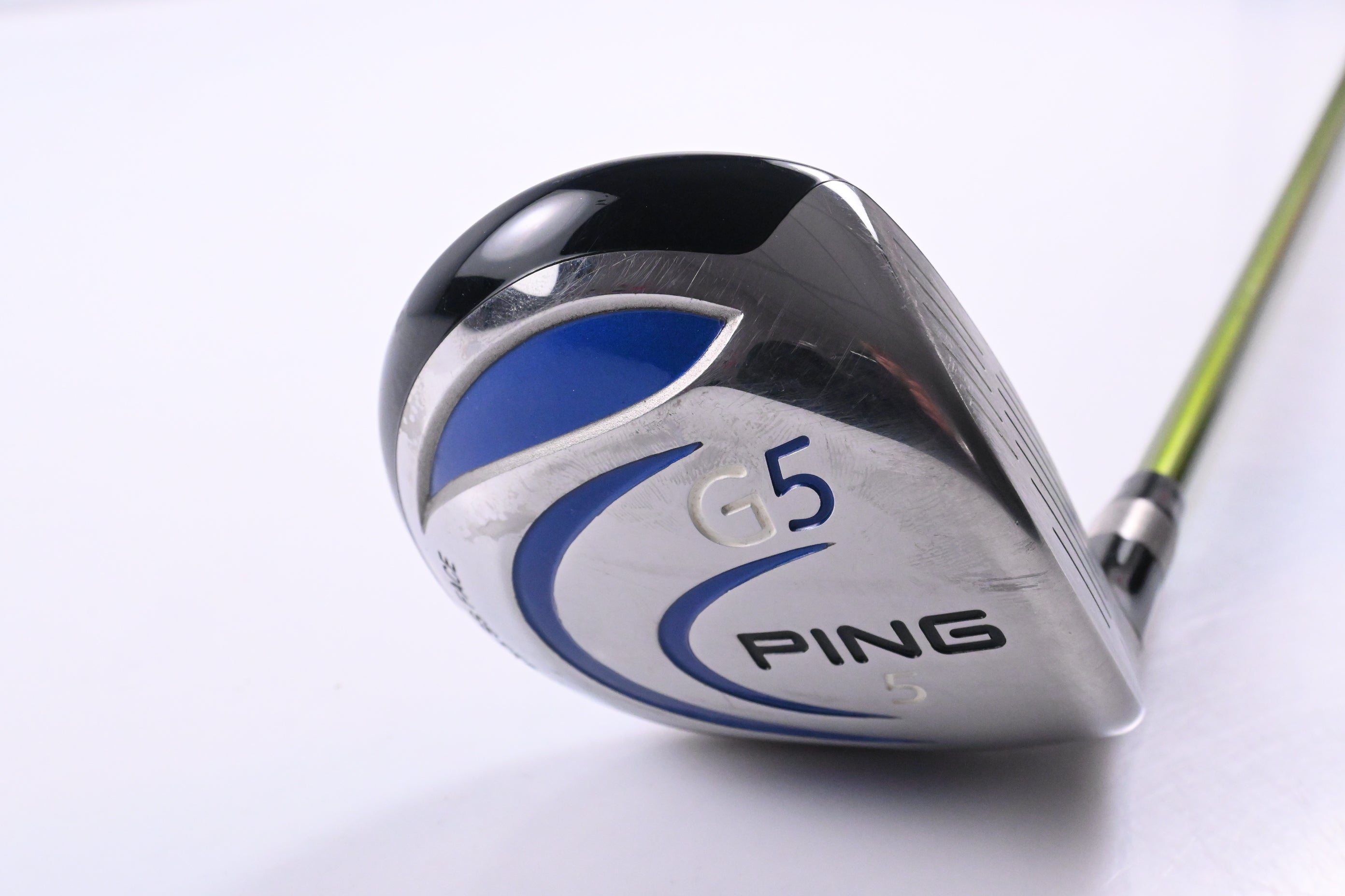Ping G5 #5 Wood / 18 Degree / Regular Flex Aldila NV Green 75 Shaft