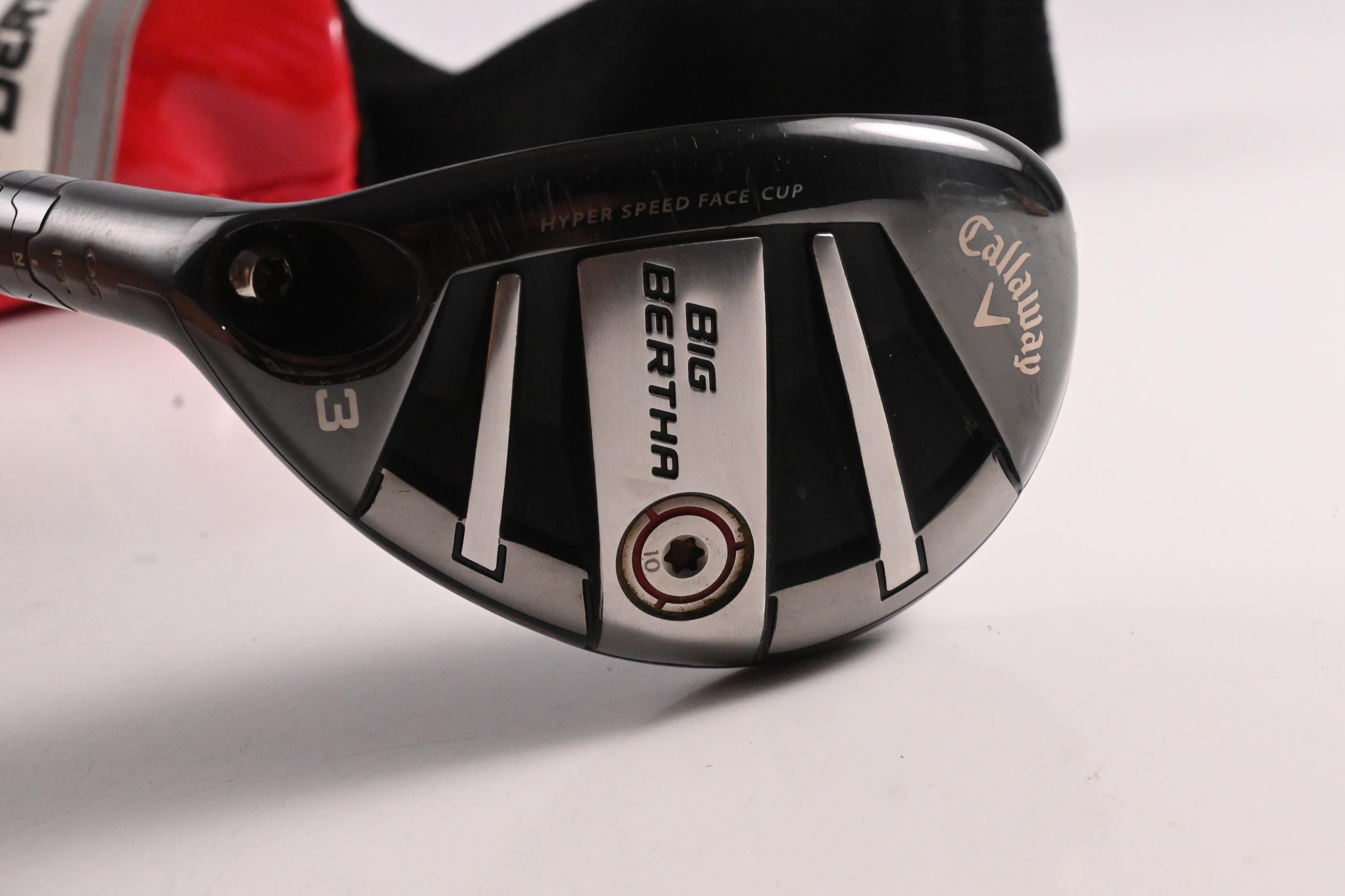 Left Hand Callaway Big Bertha OS 2017 #3 Hybrid / 19 Degree / Regular Flex Shaft