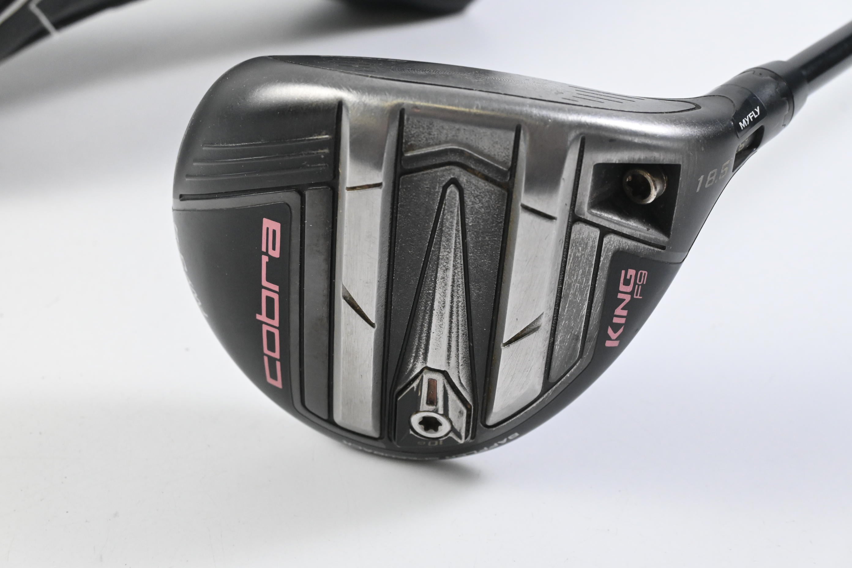 Ladies Cobra King F9 #5 Wood / 18.5 Degree / Ladies Flex Fujikura Atmos Pink 55