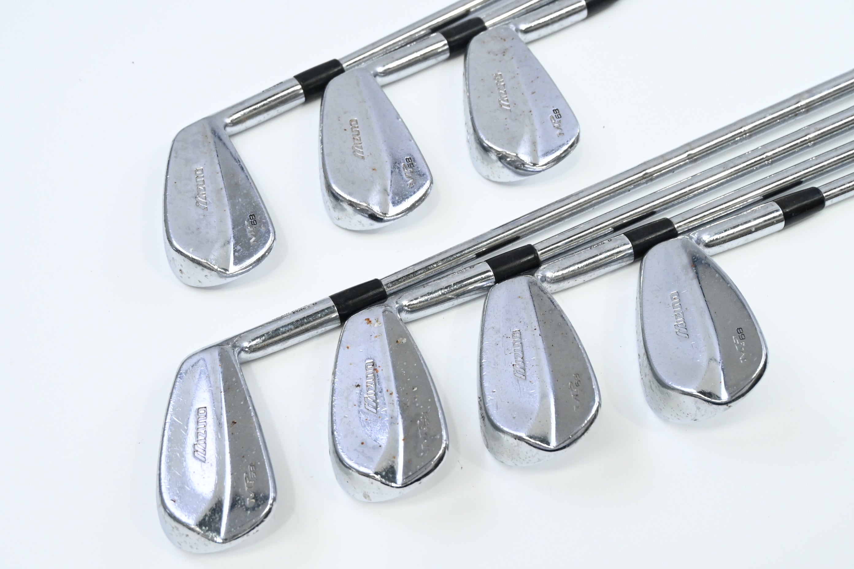 Mizuno MP-68 Irons / 4-PW / X-Flex KBS Tour Shafts
