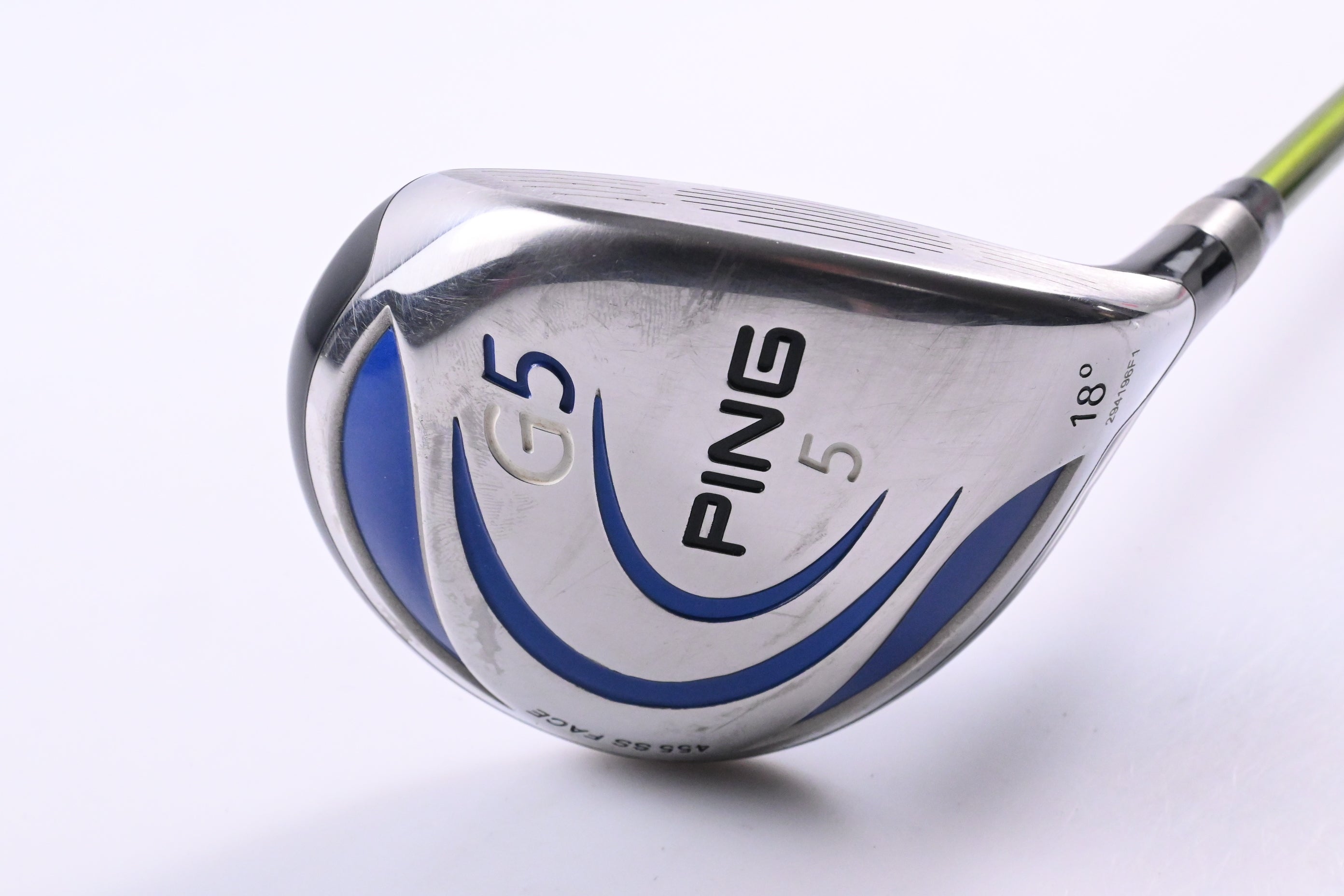 Ping G5 #5 Wood / 18 Degree / Regular Flex Aldila NV Green 75 Shaft