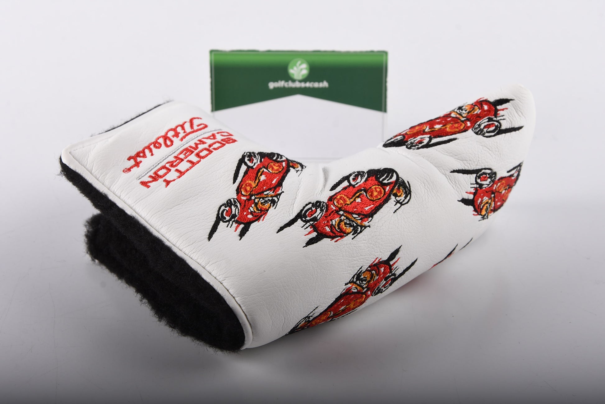 Scotty Cameron 2008 Motor City Championship Putter Cover / Blade / White