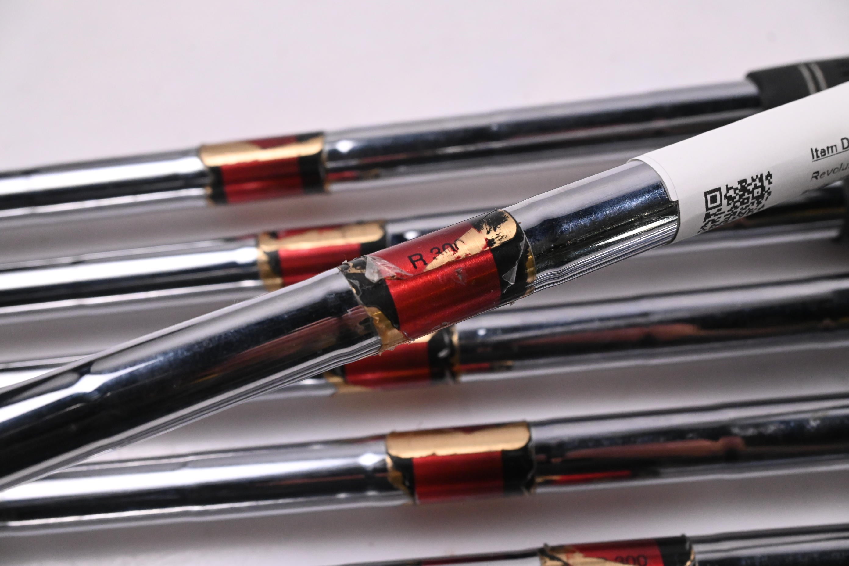 Maxfli Revolution Red Dot Irons / 3-PW / Regular Flex Dynalite Gold Shafts