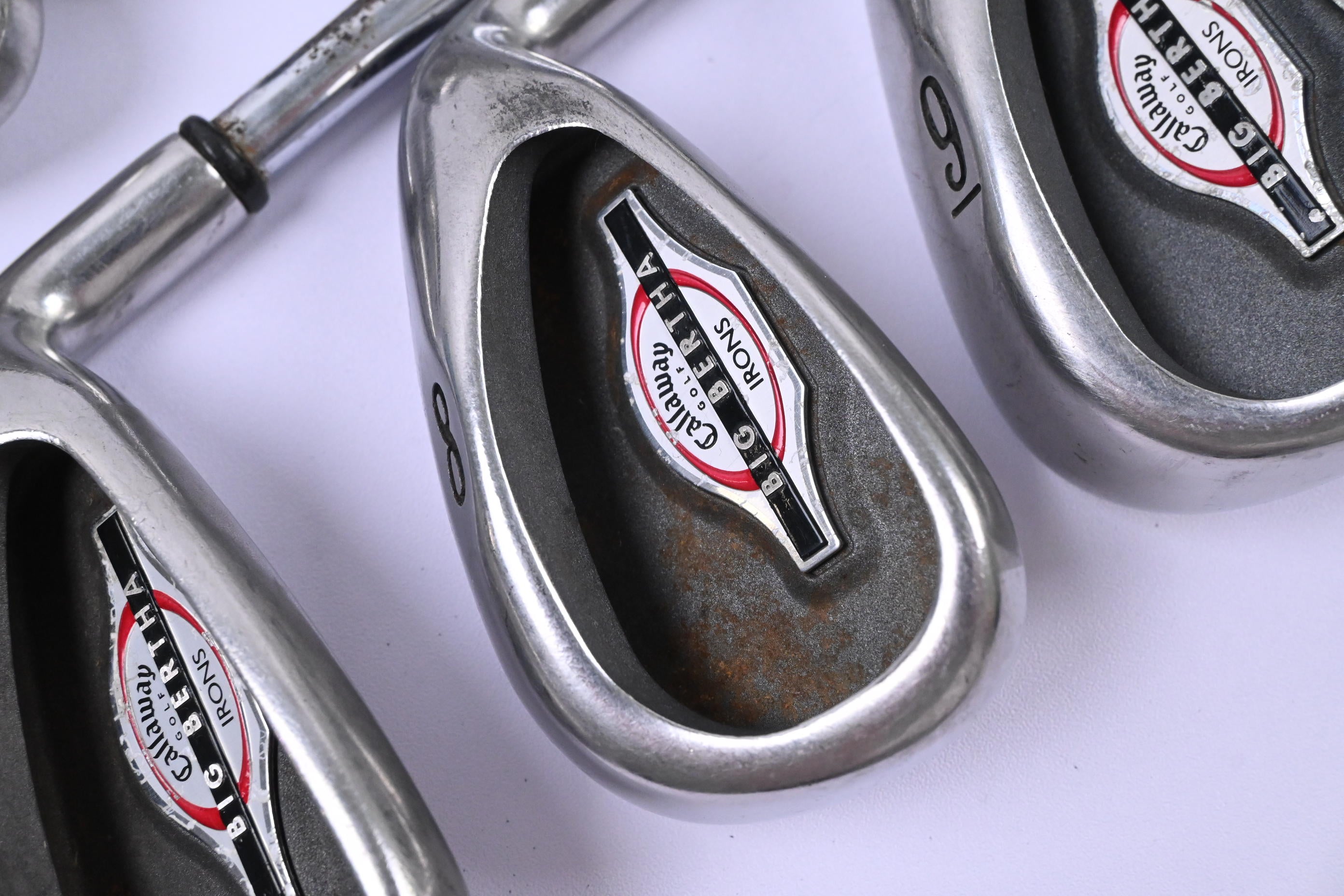 Callaway Big Bertha 2002 Irons / 3-PW / Uniflex Callaway Big Bertha Shafts