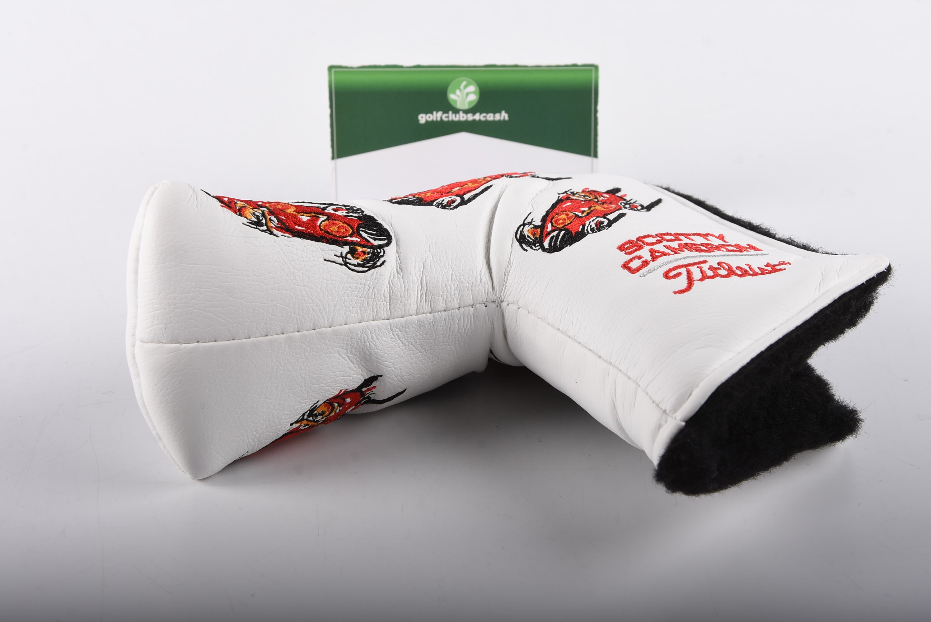 Scotty Cameron 2008 Motor City Championship Putter Cover / Blade / White