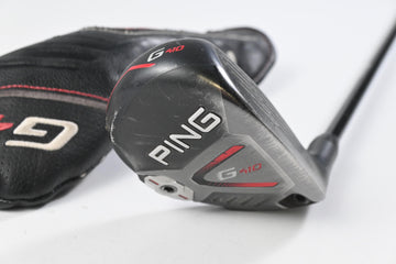 Ping G410 #4 Hybrid / 22 Degree / Stiff Flex Kai'li White 80 Shaft
