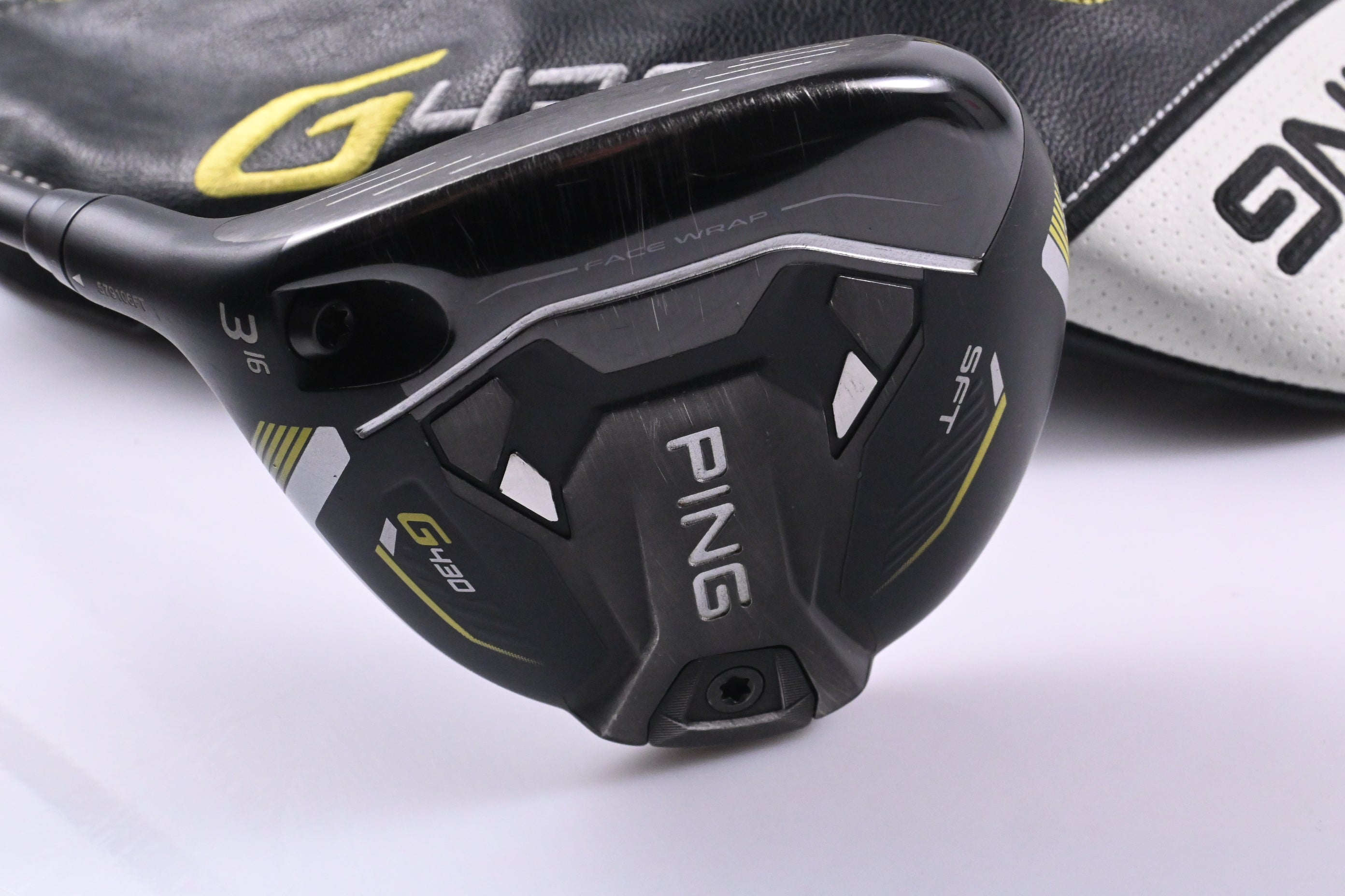 Left Hand Ping G430 SFT #3 Wood / 16 Degree / Regular Flex Ping Alta CB Black 65
