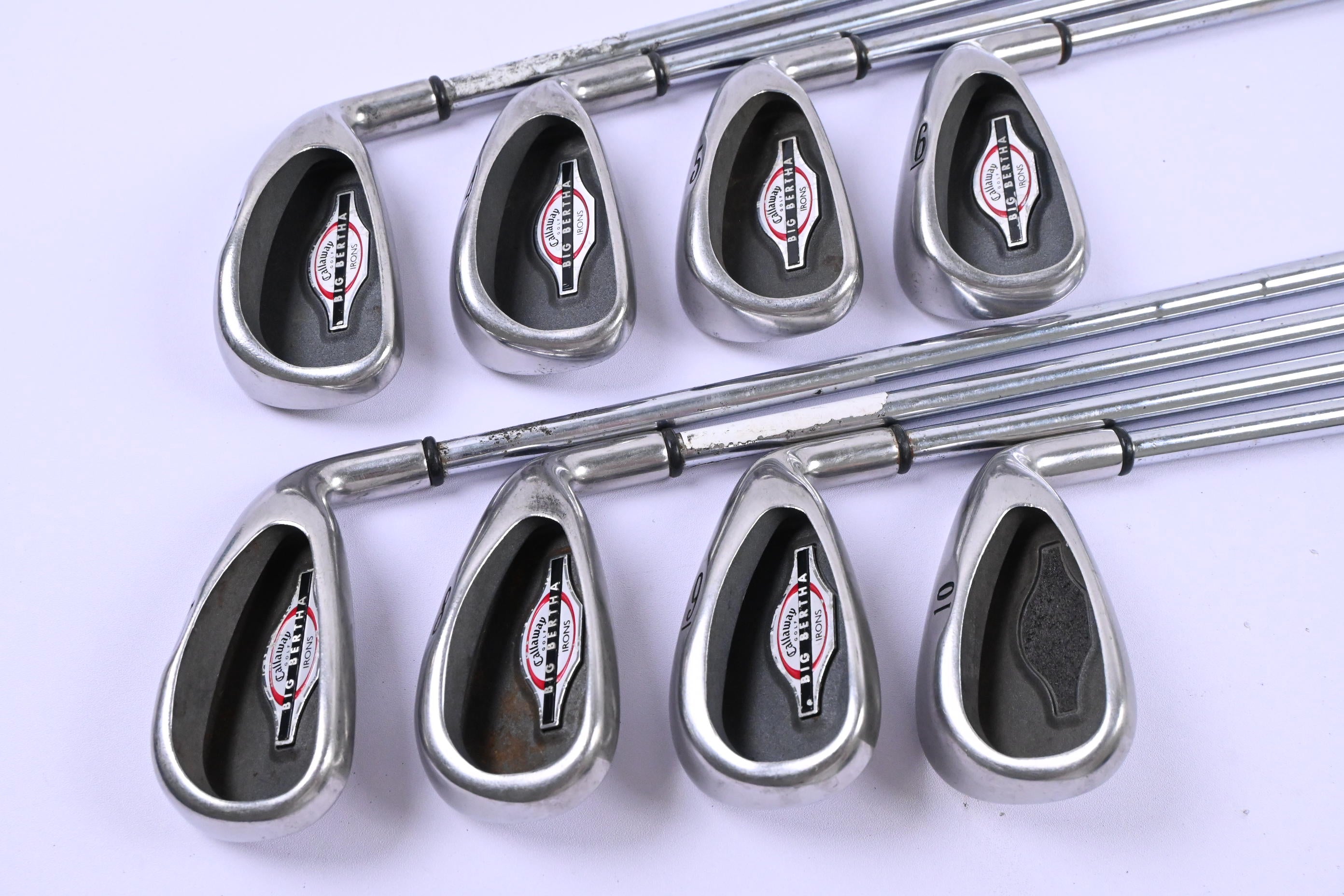 Callaway Big Bertha 2002 Irons / 3-PW / Uniflex Callaway Big Bertha Shafts