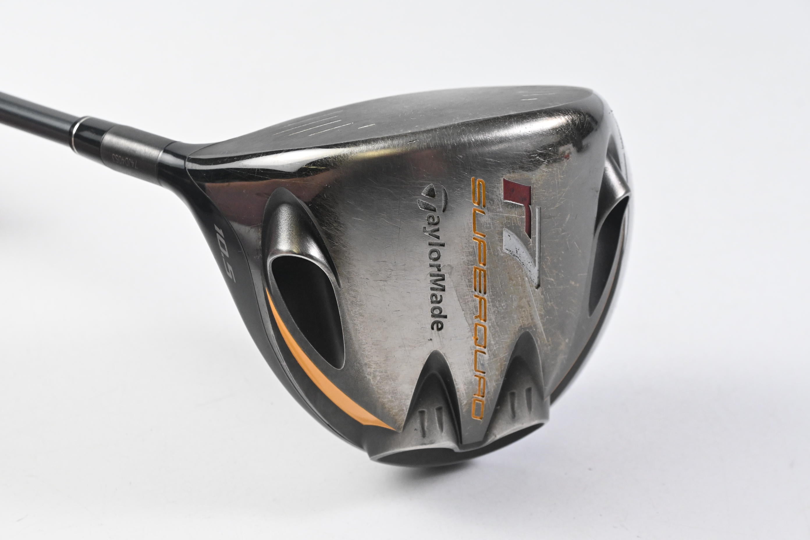 Left Hand Taylormade R7 Superquad Driver / 10.5 Degree / Regular Flex REAX 65