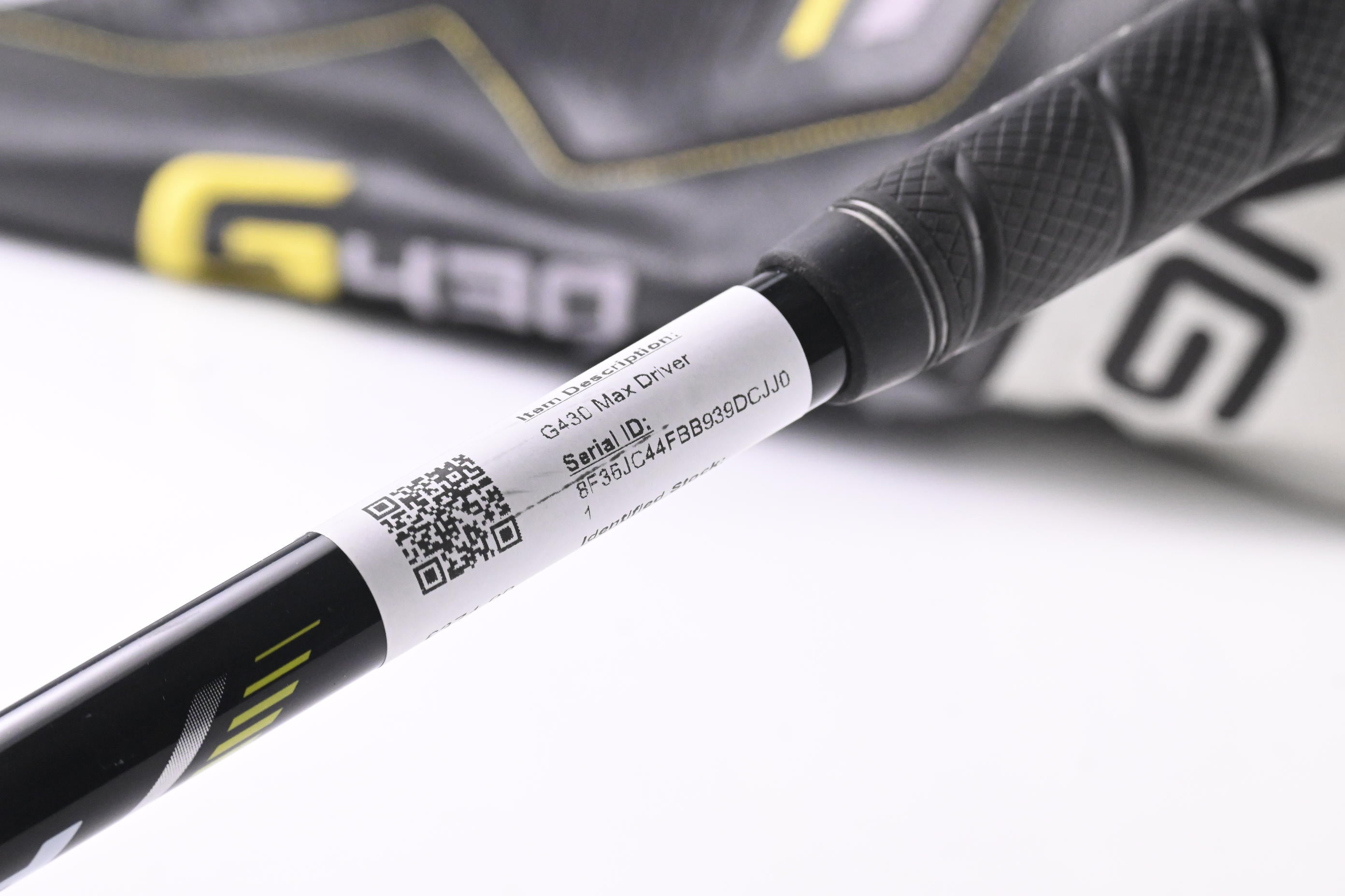 Ping G430 Max Driver / 9 Degree / Regular Flex Ping ALTA CB Black 55 Shaft
