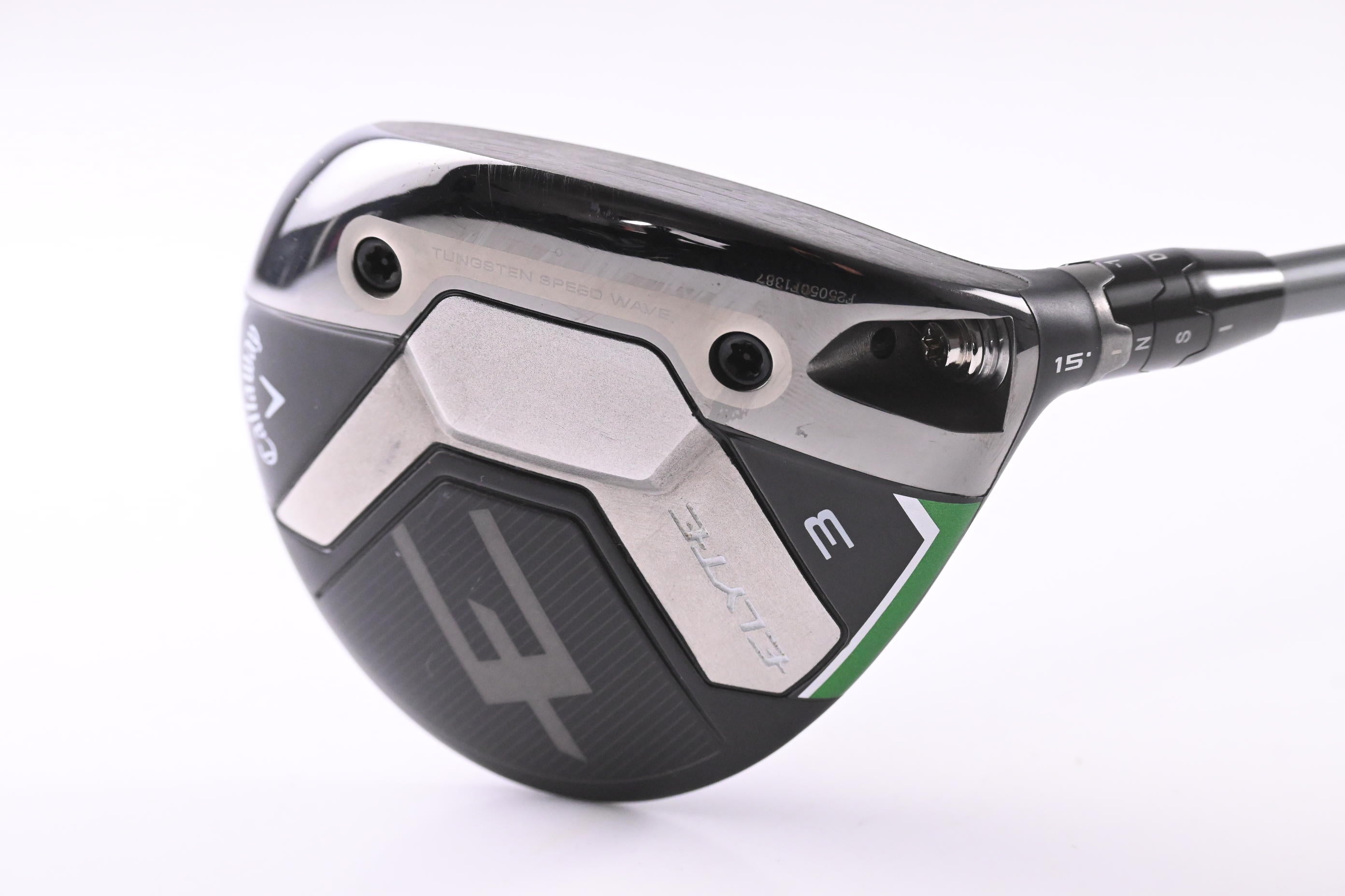 Callaway Elyte #3 Wood / 15 Degree / Stiff Flex Project X Denali Charcoal 60