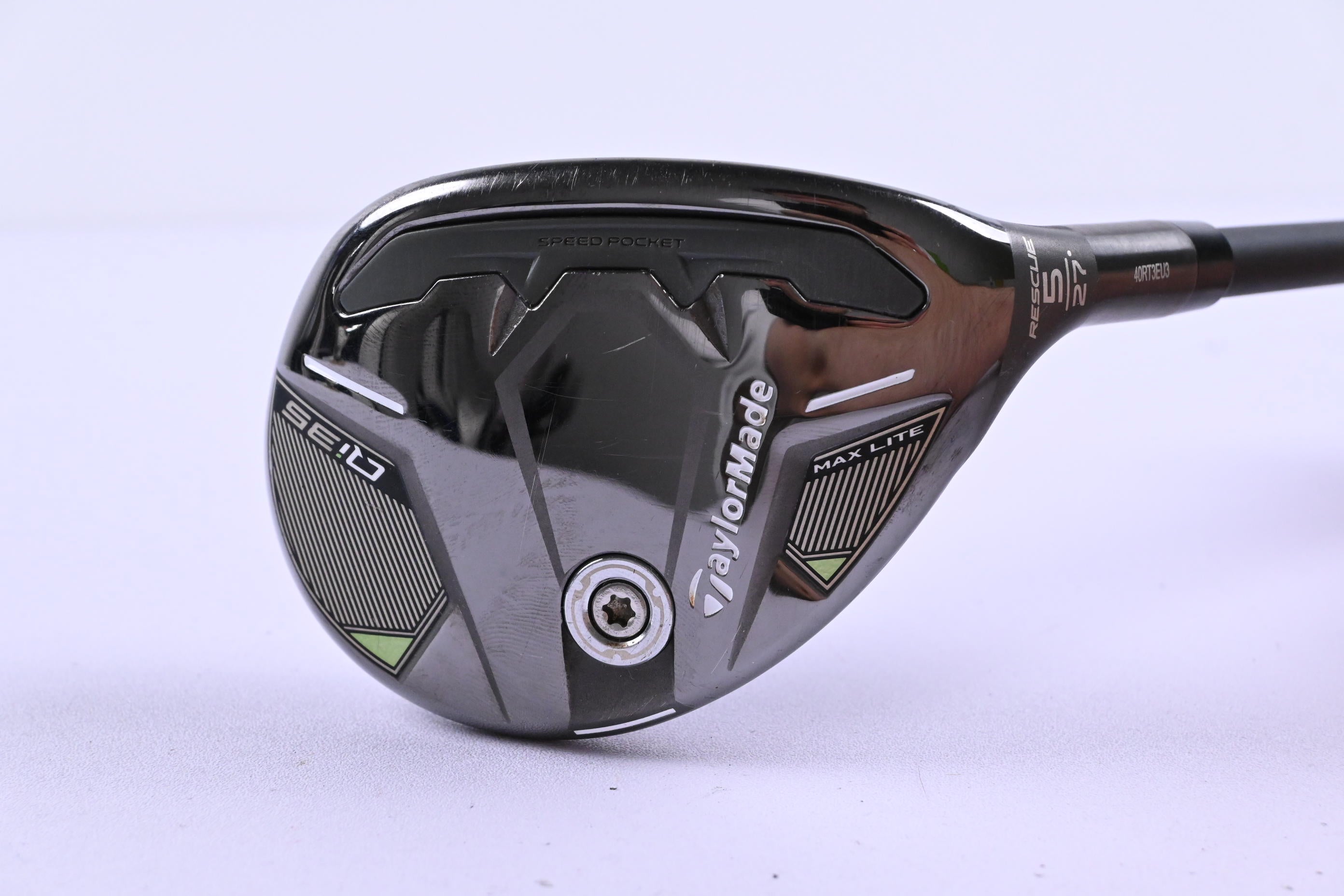 Taylormade Qi35 Max Lite #5 Hybrid / 27 Degree / Senior Flex Vanquish 5 Shaft