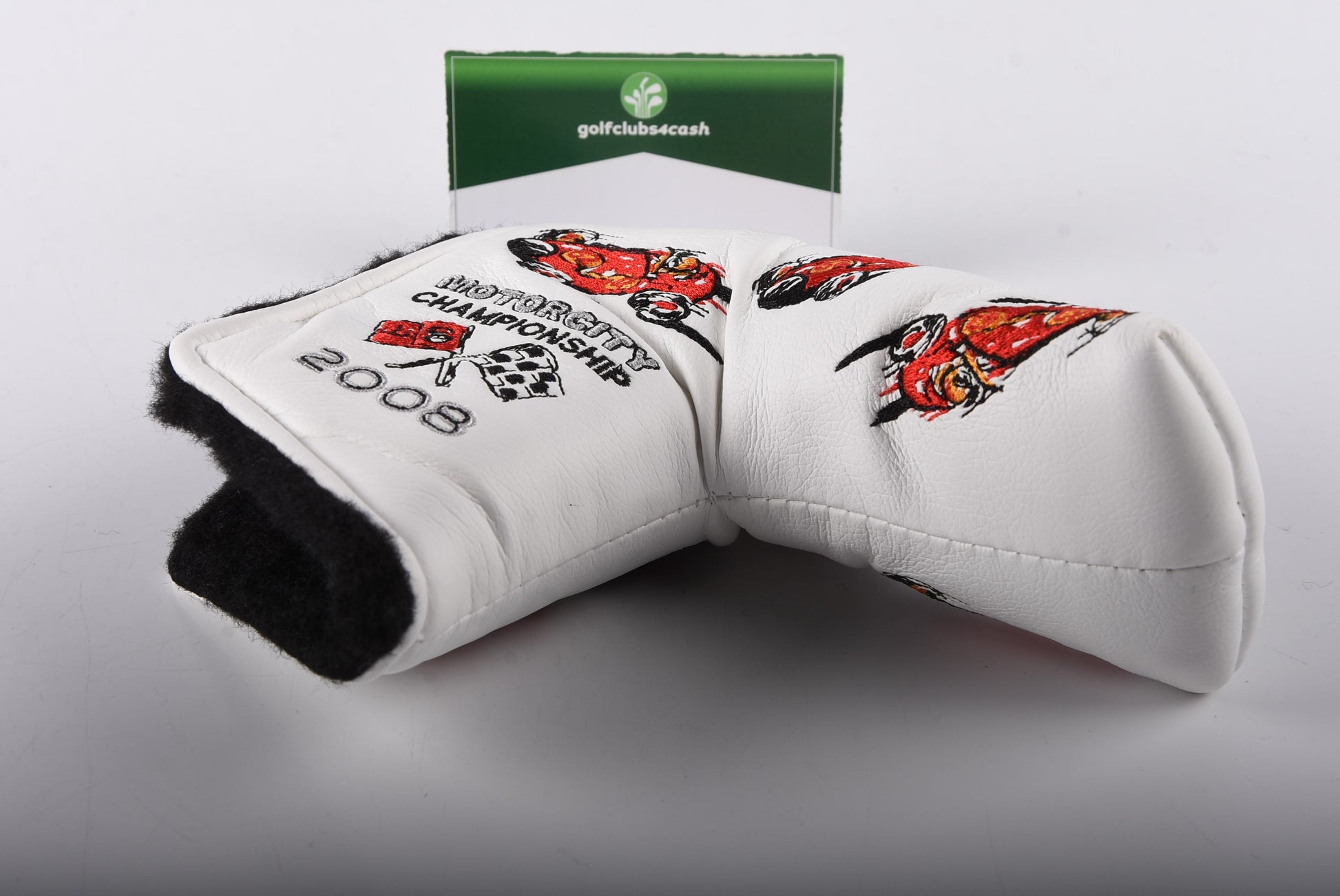 Scotty Cameron 2008 Motor City Championship Putter Cover / Blade / White