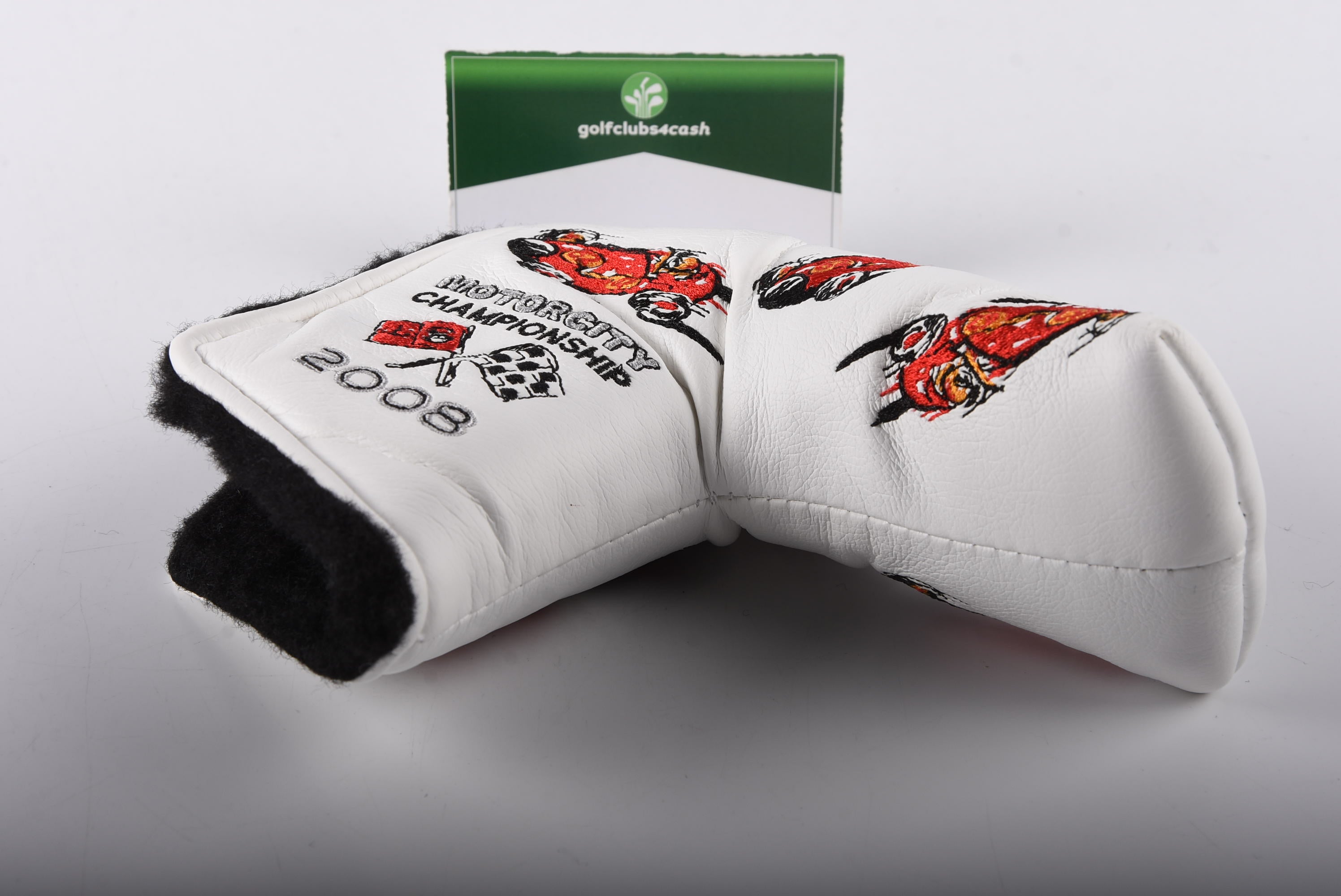 Scotty Cameron 2008 Motor City Championship Putter Cover / Blade / White