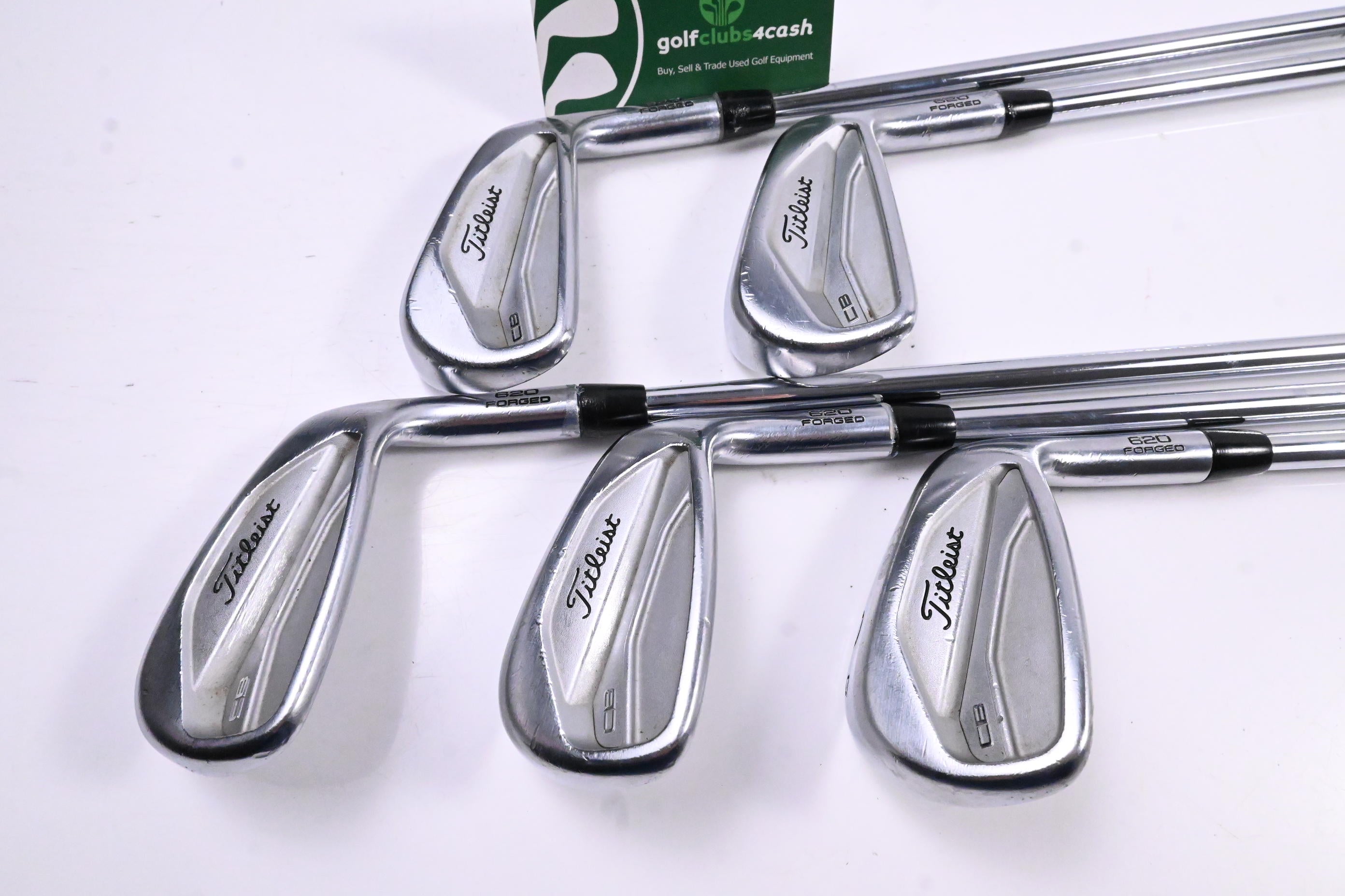 Titleist CB 620 Irons / 6-PW / Regular Flex N.S.Pro 950GH Shafts