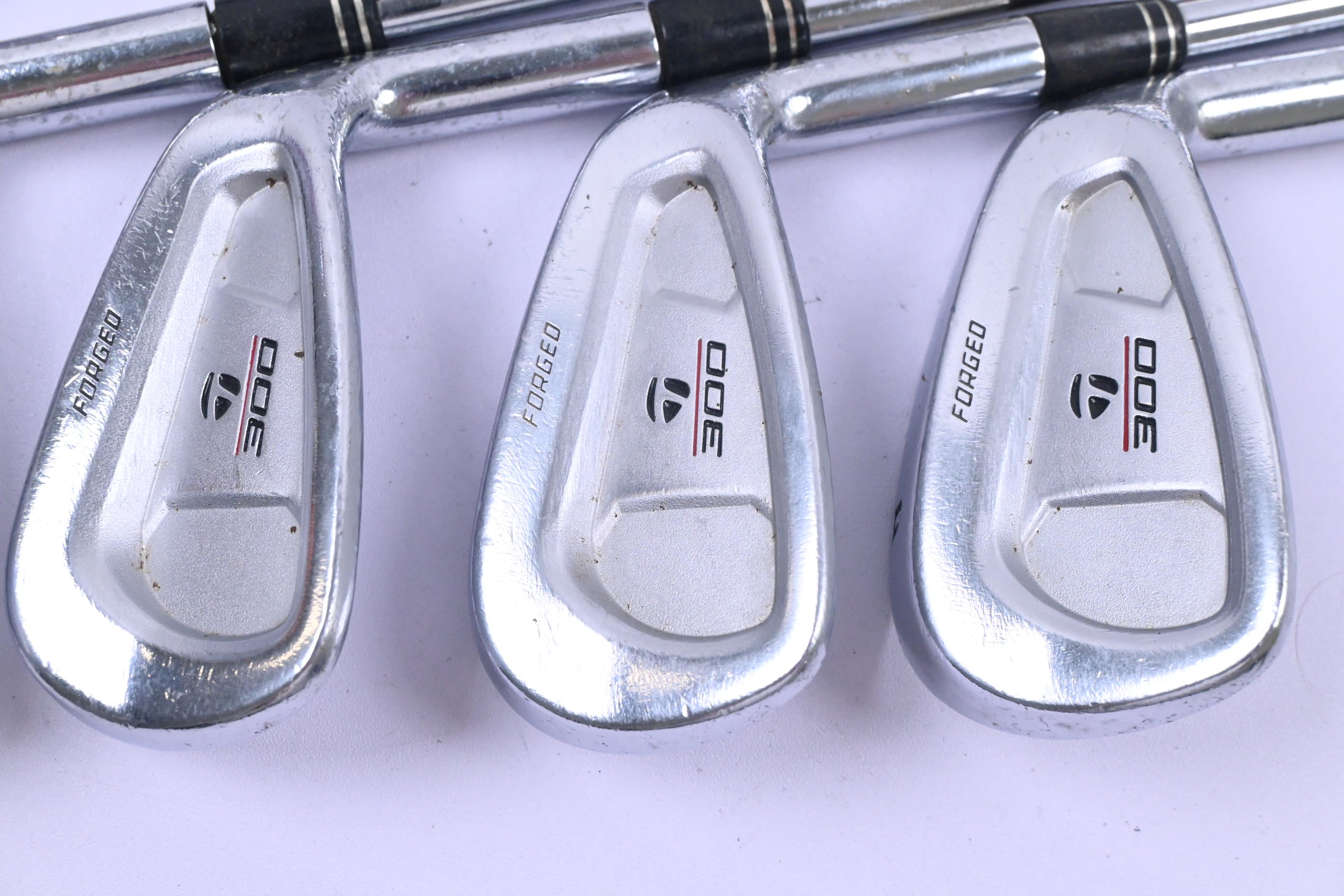 Taylormade 300 Forged Irons / 3-PW / Stiff Flex FCM Rifle Shafts