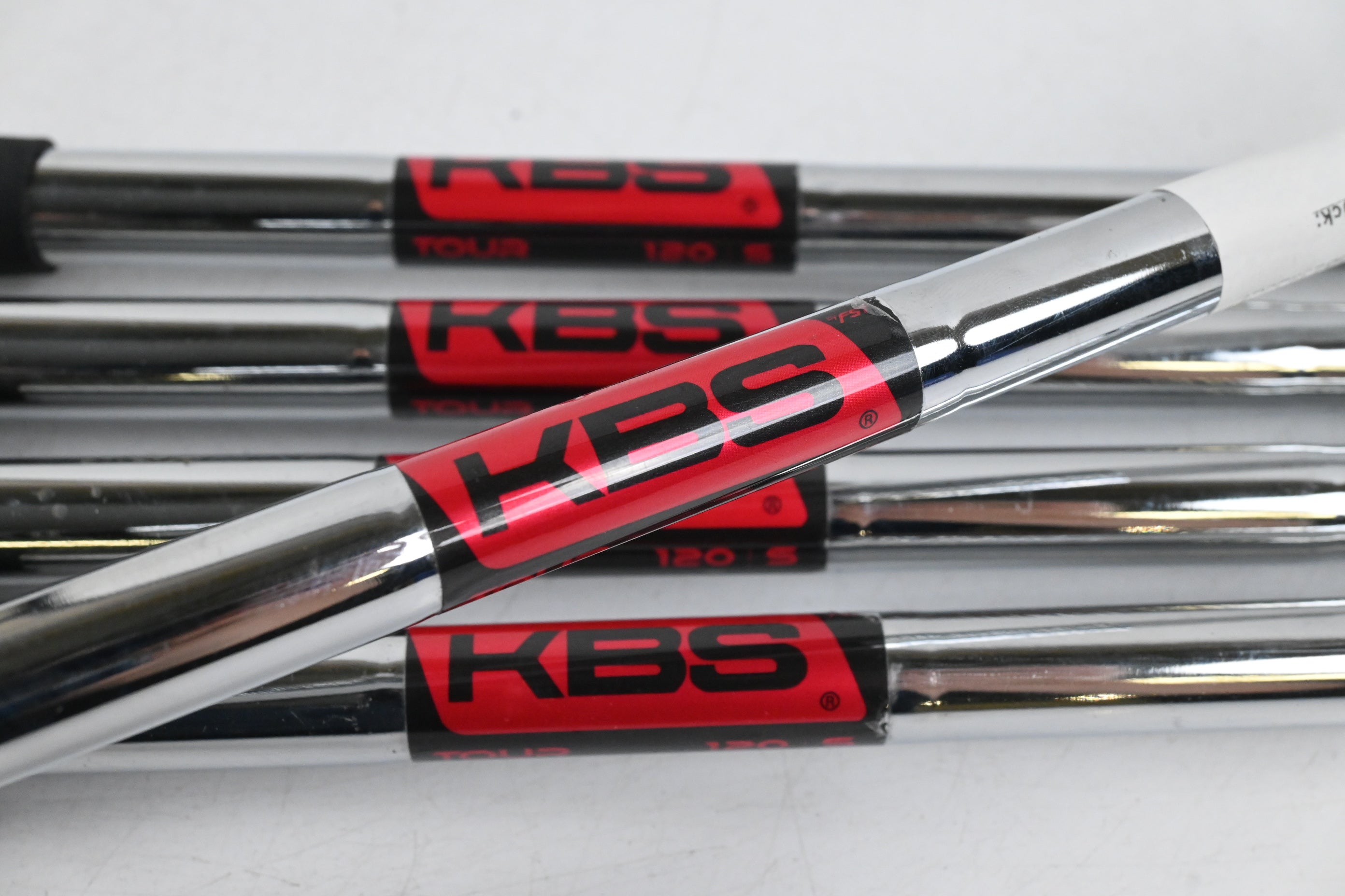 KBS Tour 120 Iron Shafts / Stiff Flex / Set of 5 / .370" Tip