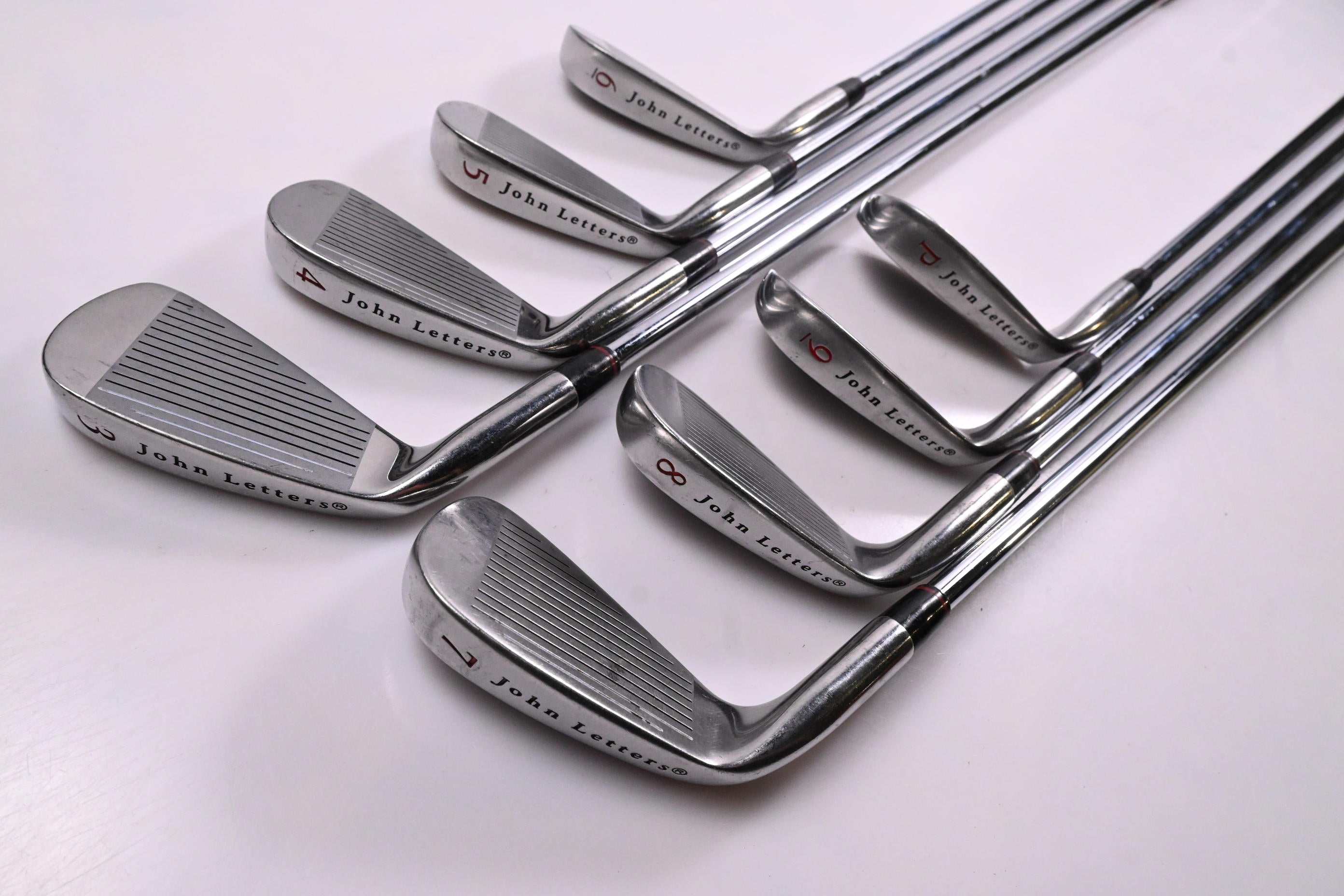 John Letters l Irons / 3-PW / Regular Flex John Letters Shafts