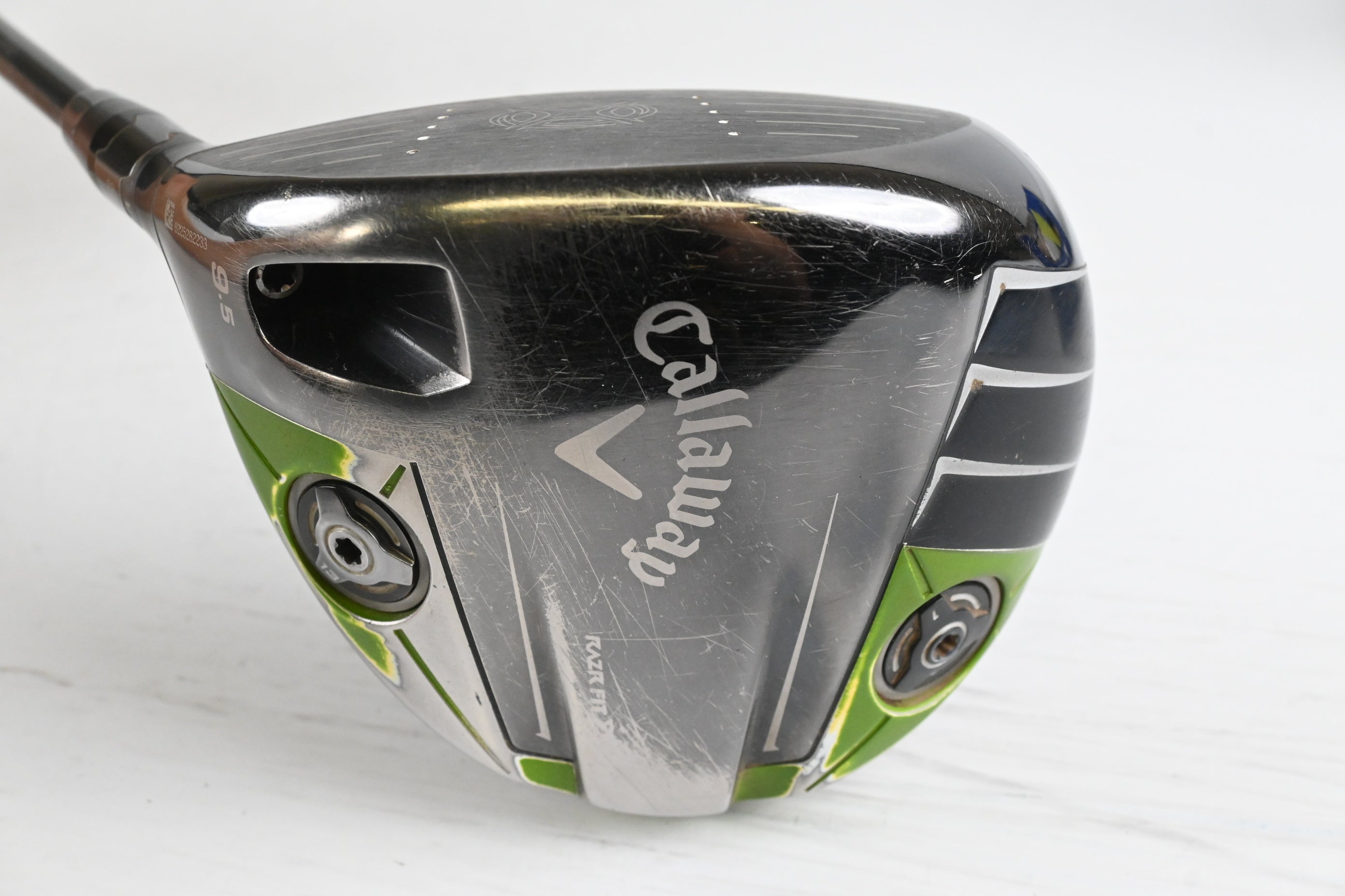 Left Hand Callaway RAZR Fit Xtreme Driver / 9.5 Degree / Regular Flex Trinity 65