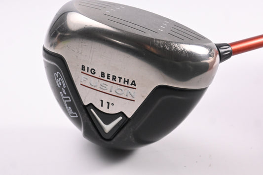 Callaway Big Bertha FT-3 Fusion Driver / 11 Degree / Senior Flex Aldila NVS 55