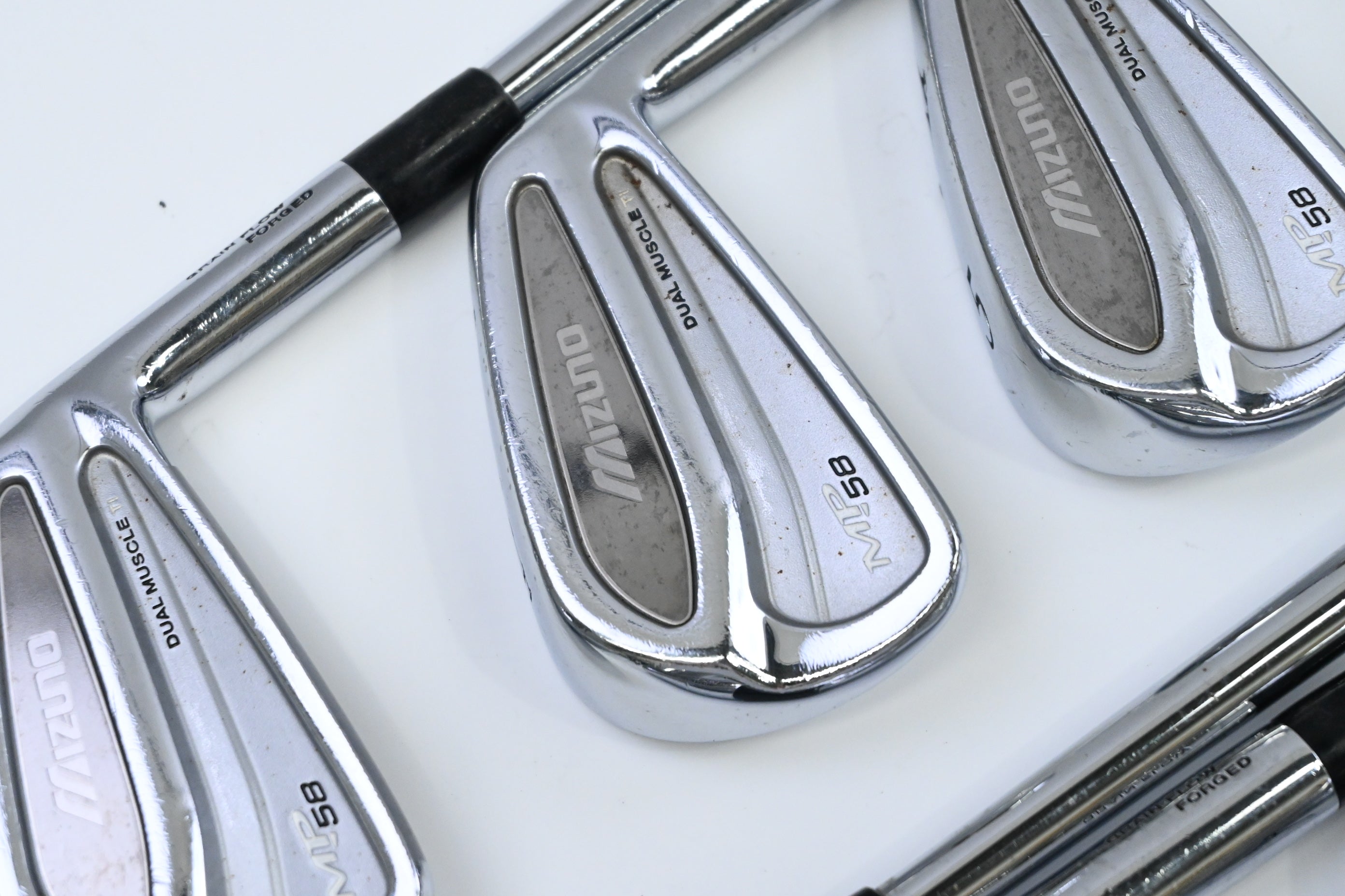 Mizuno MP-58 Irons / 3-PW / Stiff Flex Dynamic Gold SL S300 Shafts