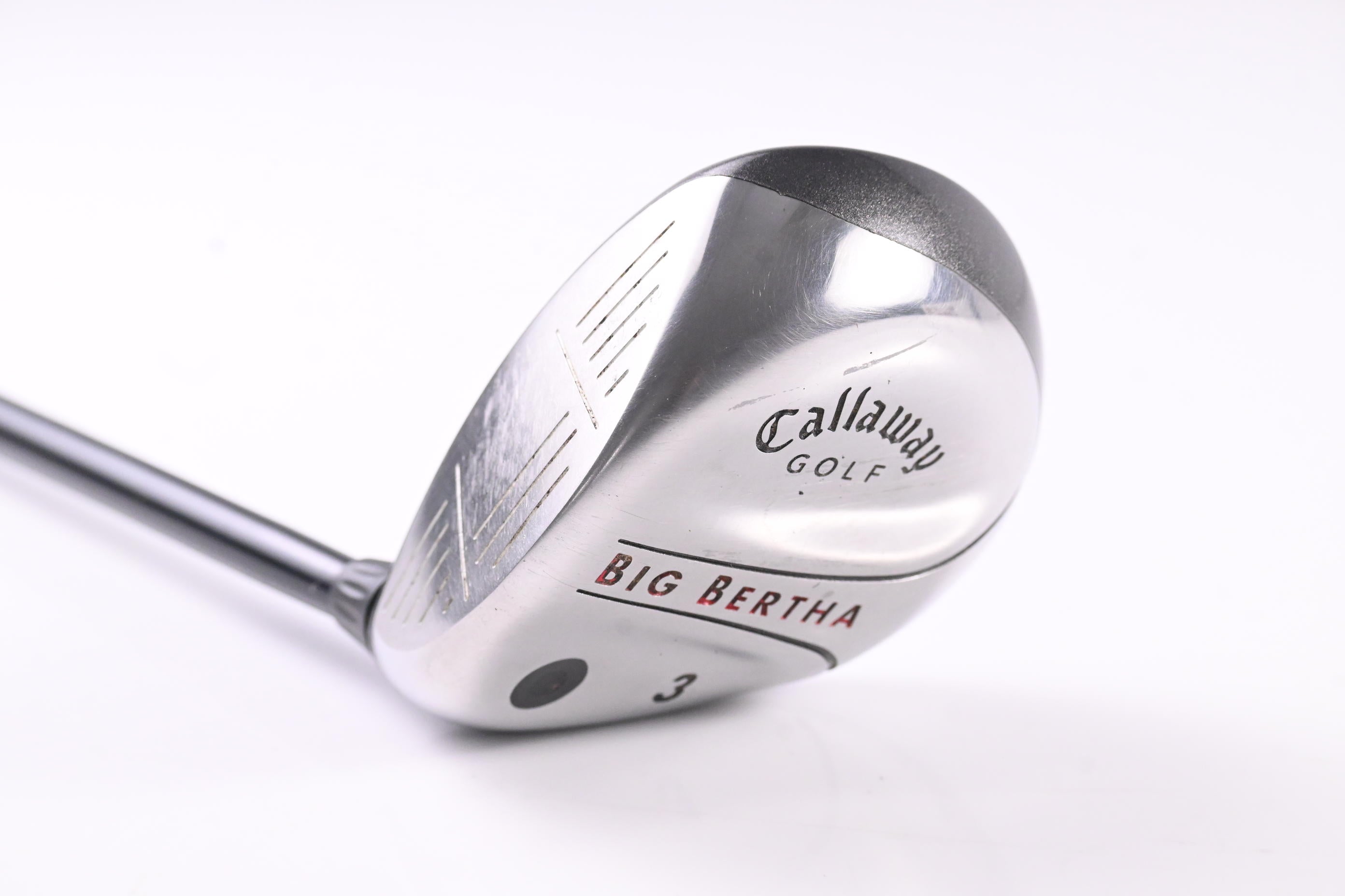 Left Hand Callaway Big Bertha 2004 #3 Wood / 15 Degree / Regular Flex RCH 75
