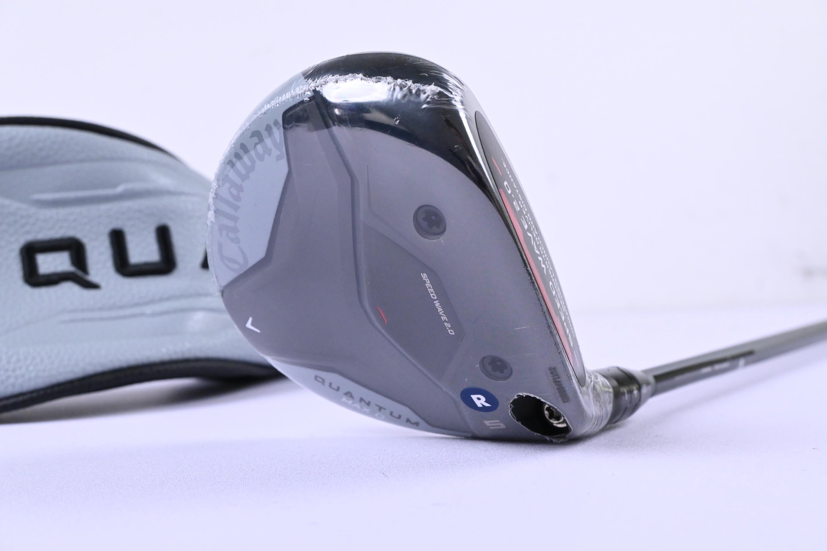 Callaway Quantum Max D #5 Wood / 18 Degree / Regular Flex Denali Frost Silver 60