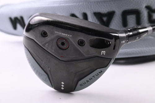 Callaway Quantum TD #3 Wood / 15 Degree / Regular Flex Denali Frost Silver 50