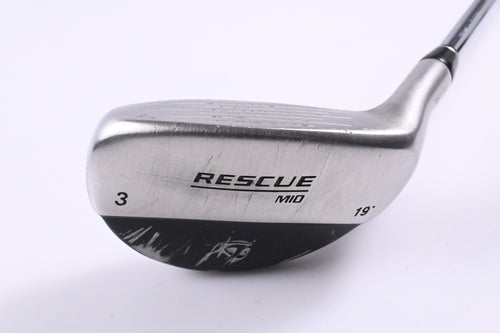 Taylormade Rescue Mid #3 Hybrid / 19 Degree / Stiff Flex Taylormade Steel Shaft