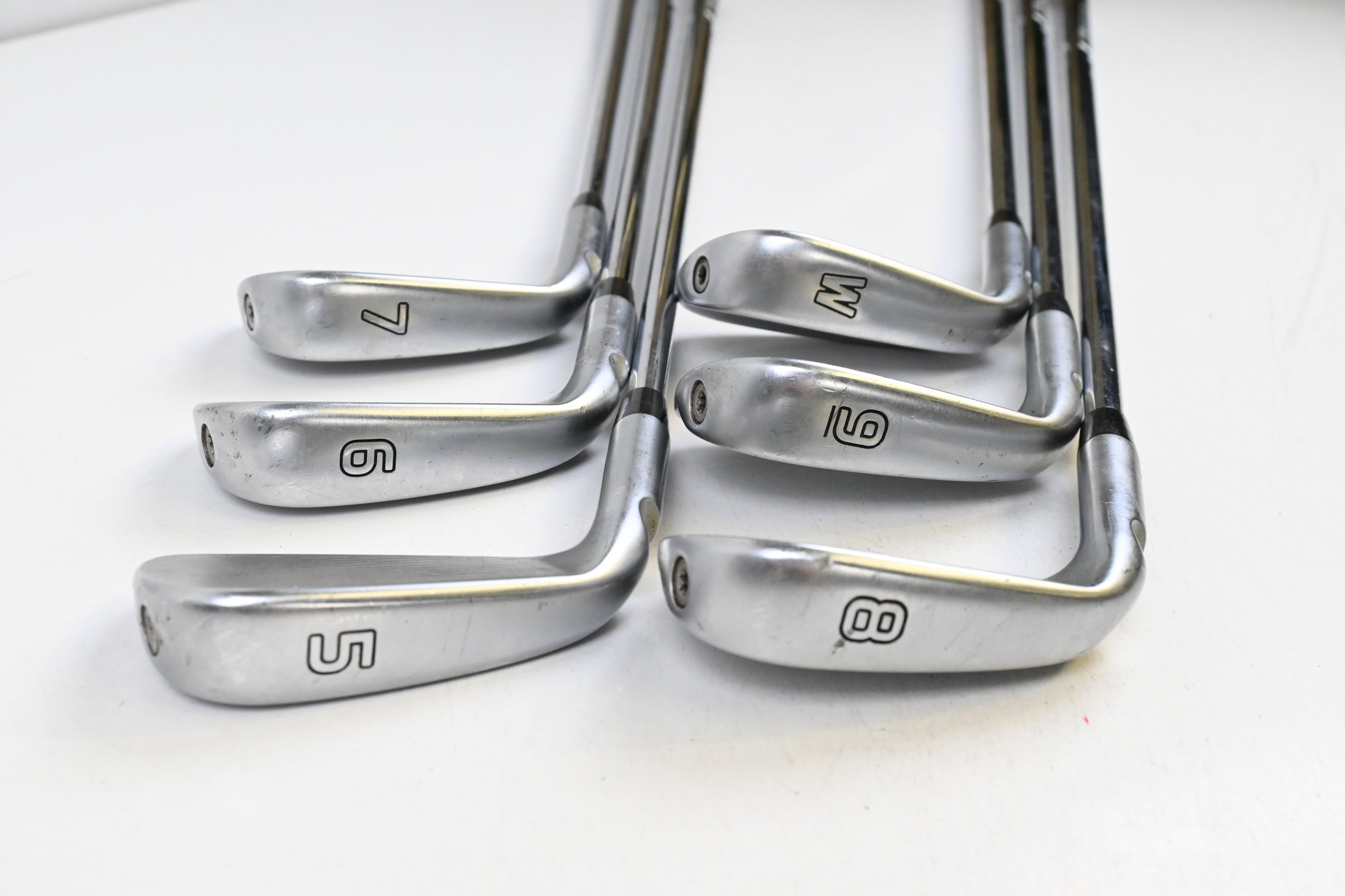 Ping i500 Irons / 6-PW / Blue Dot / Stiff Flex Project X LZ 120 Shafts