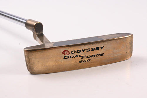Left Hand Odyssey Dual Force 2 600 Putter / 34 Inch
