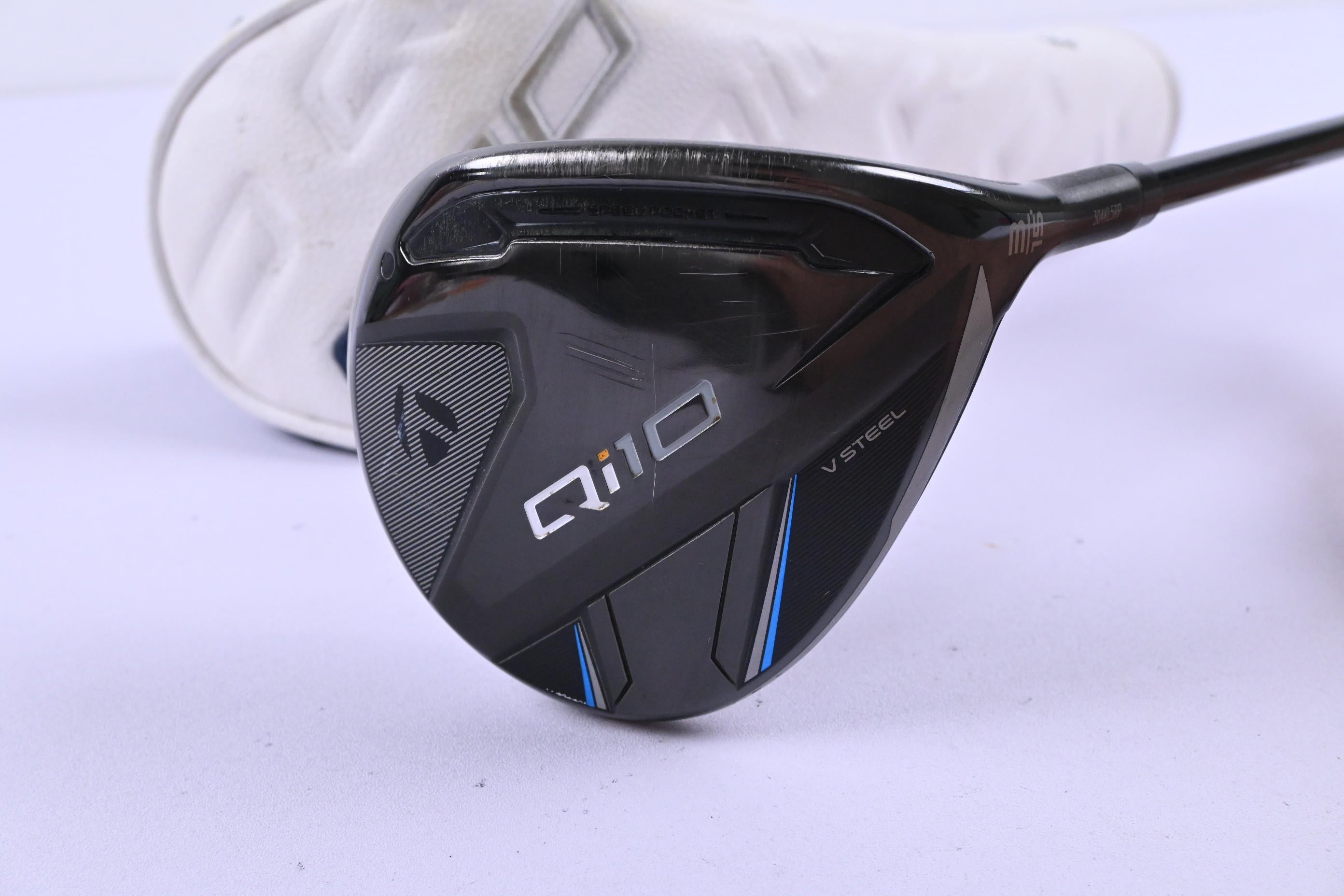 Taylormade Qi10 #3 Wood / 15 Degree / Stiff Flex Fujikura Ventus TR Blue 6 Shaft