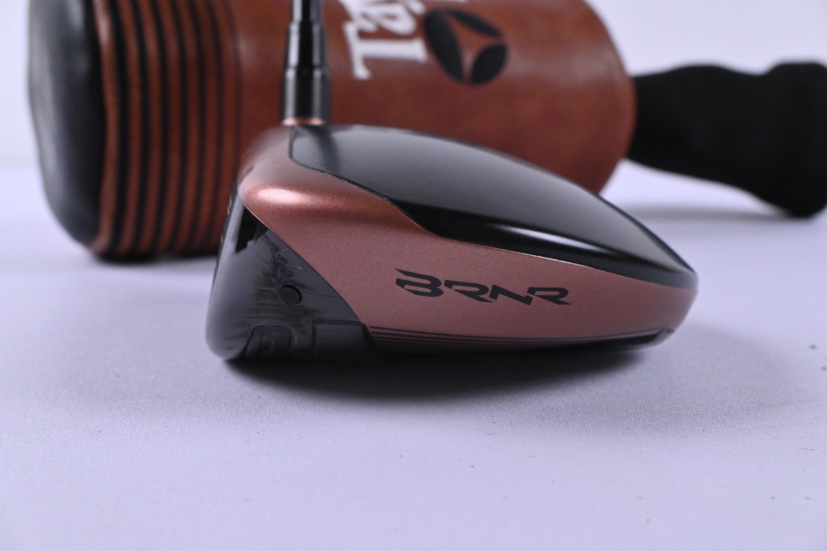 Left Hand Taylormade BRNR Copper Mini Driver / 11.5 Degree / Regular Flex UST 65